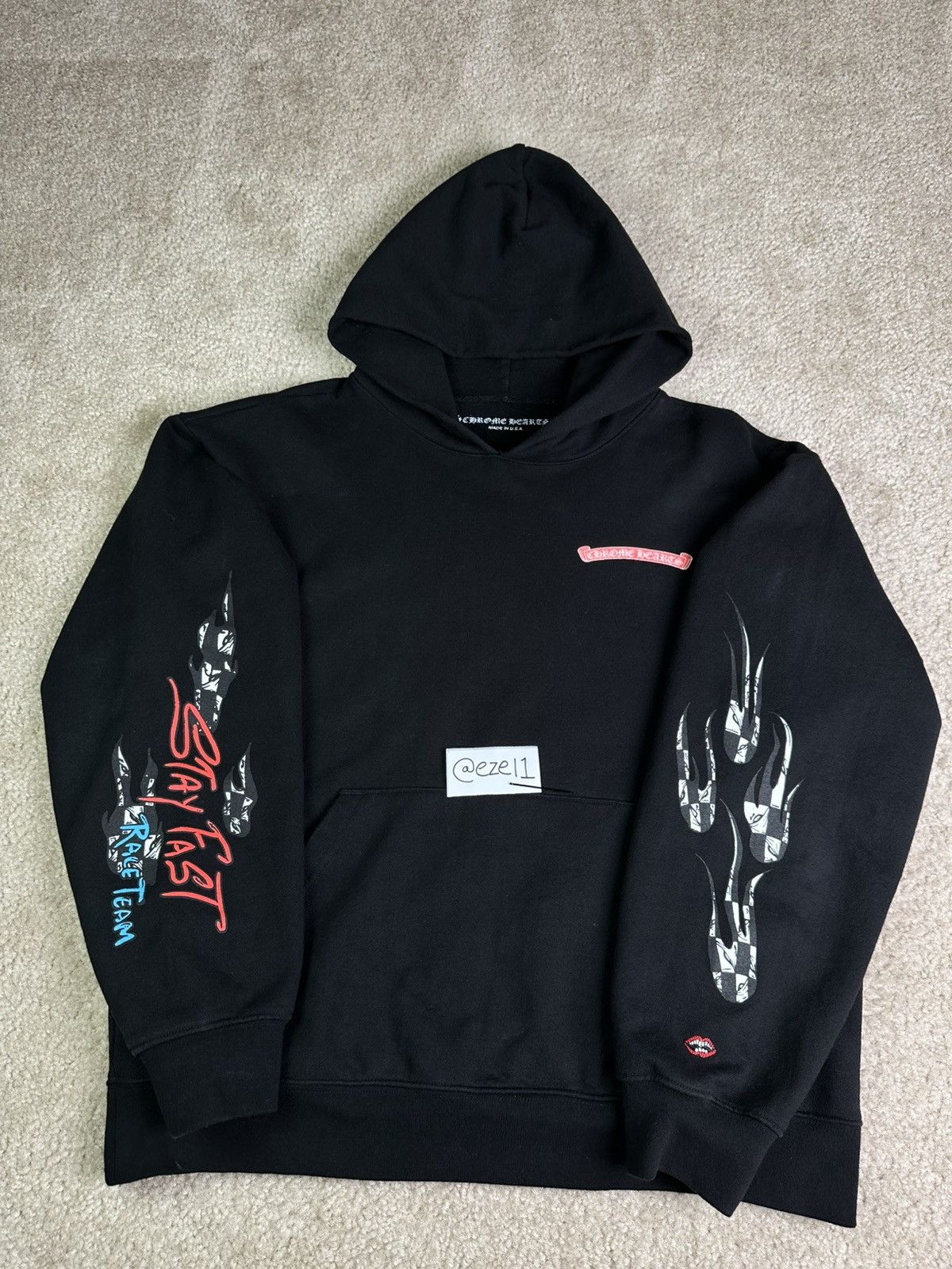 Chrome Hearts Chrome Hearts Matty Boy Stay Fast Hoodie Size US L / EU 52-54 / 3 - 2 Thumbnail