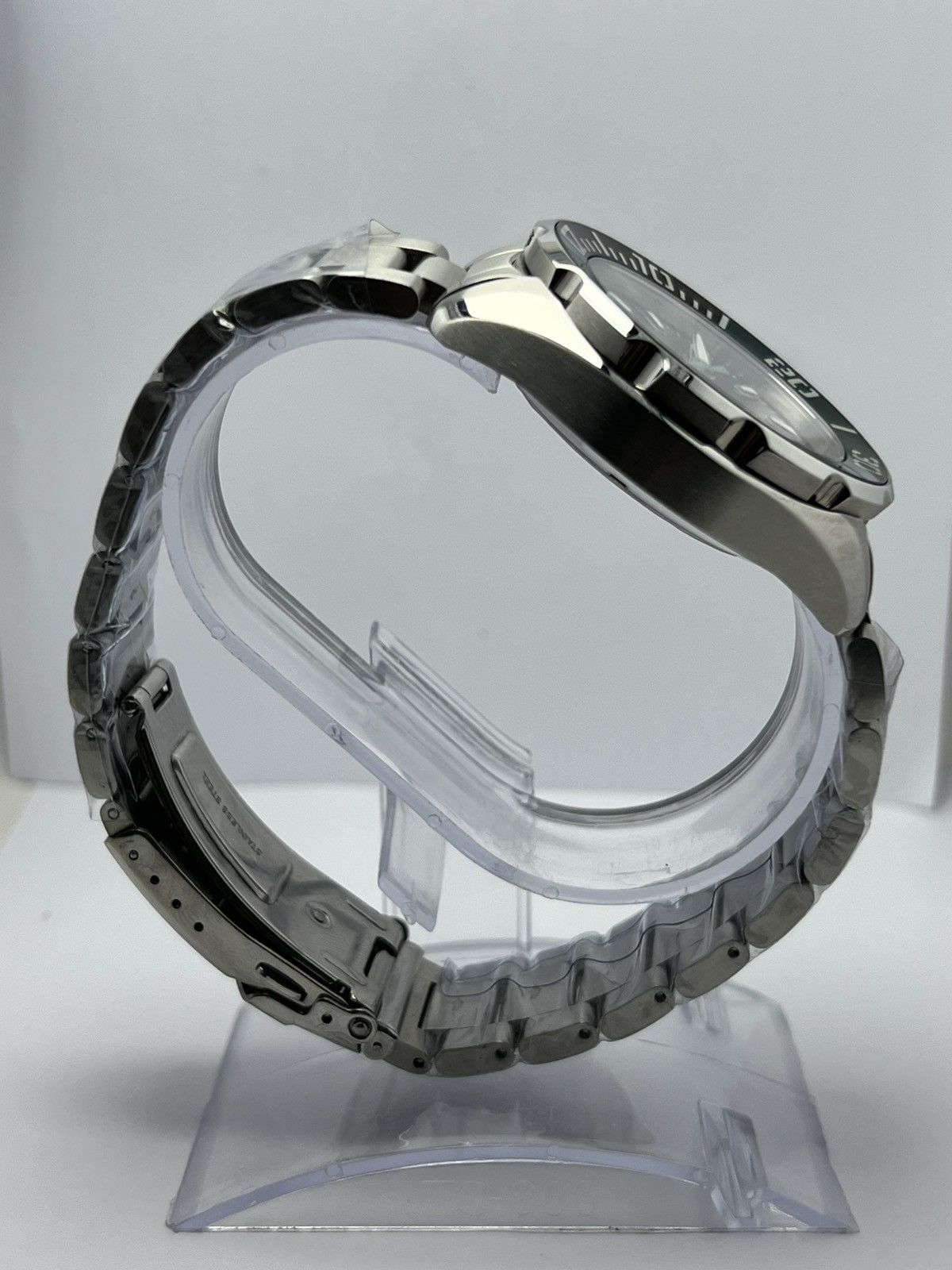 Seiko Seiko Sports Automatic Directional Bazel Day/Date Japan Size 44 - 7 Thumbnail