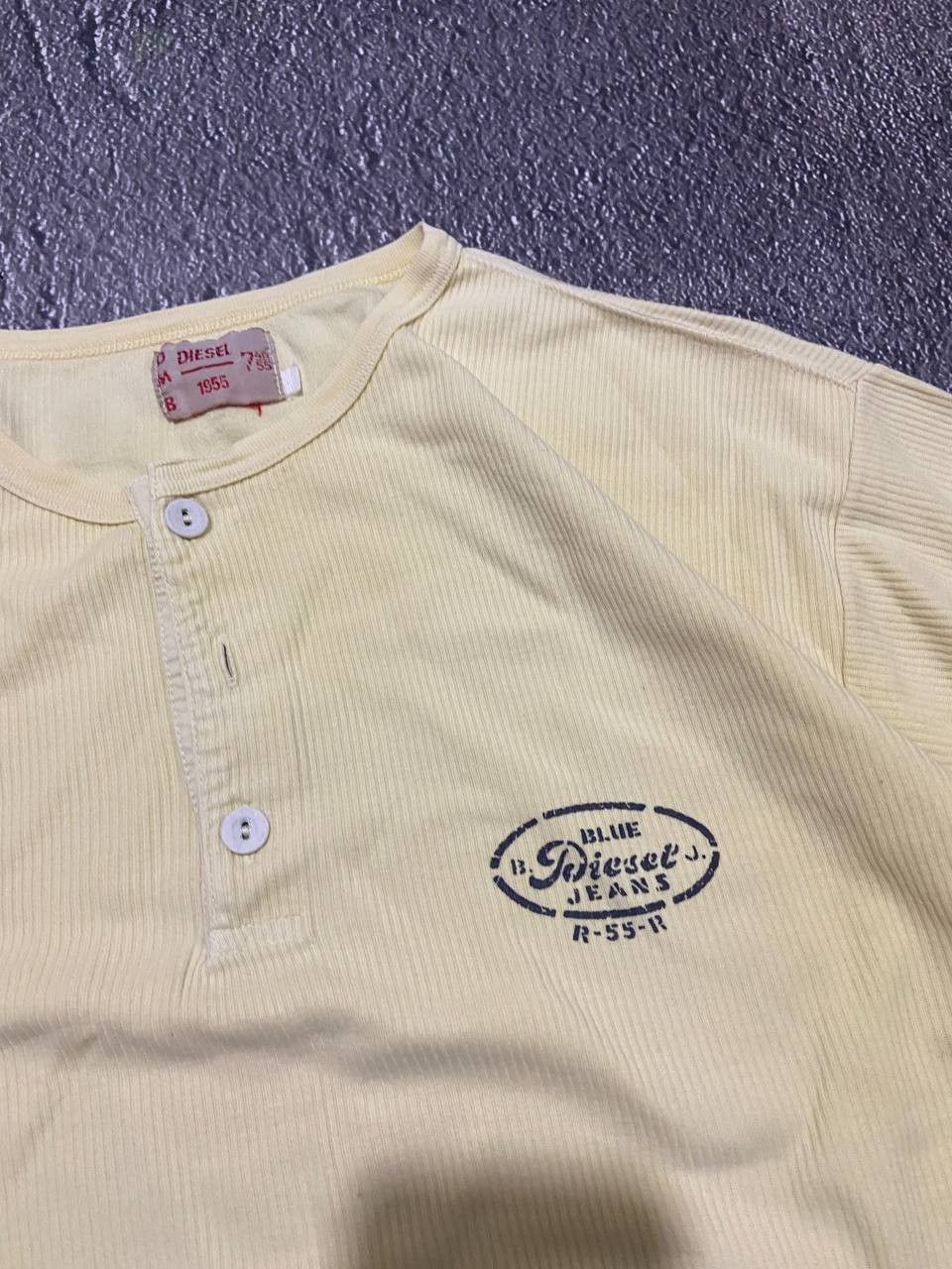 Diesel Vintage Diesel yellow t shirt Size US L / EU 52-54 / 3 - 2 Thumbnail