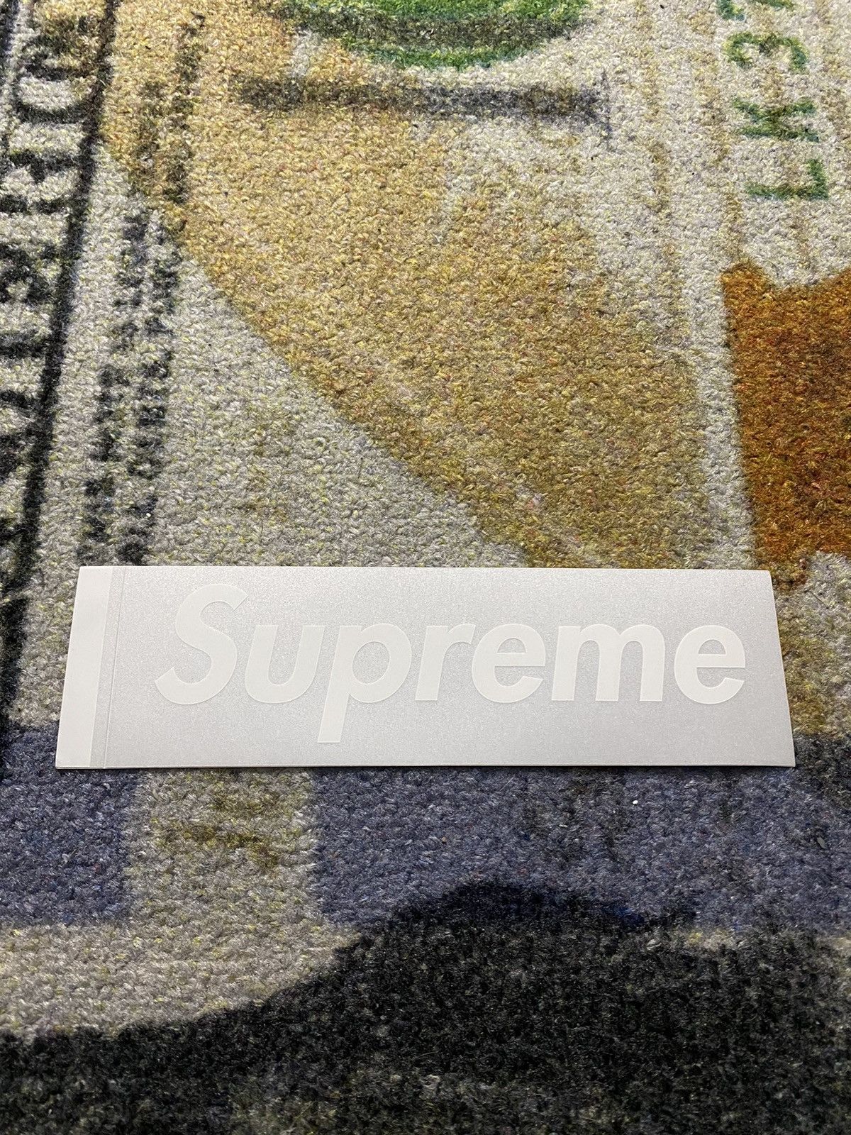 Supreme Supreme 3M Reflective Box Logo Sticker Size ONE SIZE - 2 Thumbnail