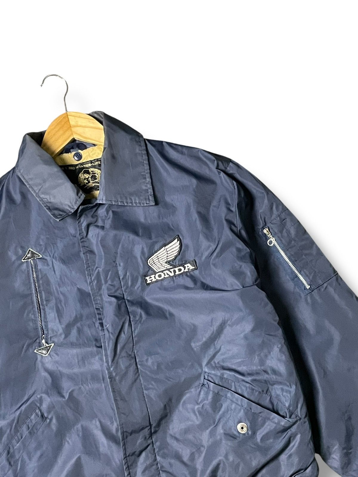 Honda Vintage Honda Racing Winter Bomber Jacket (68) Size US S / EU 44-46 / 1 - 2 Thumbnail