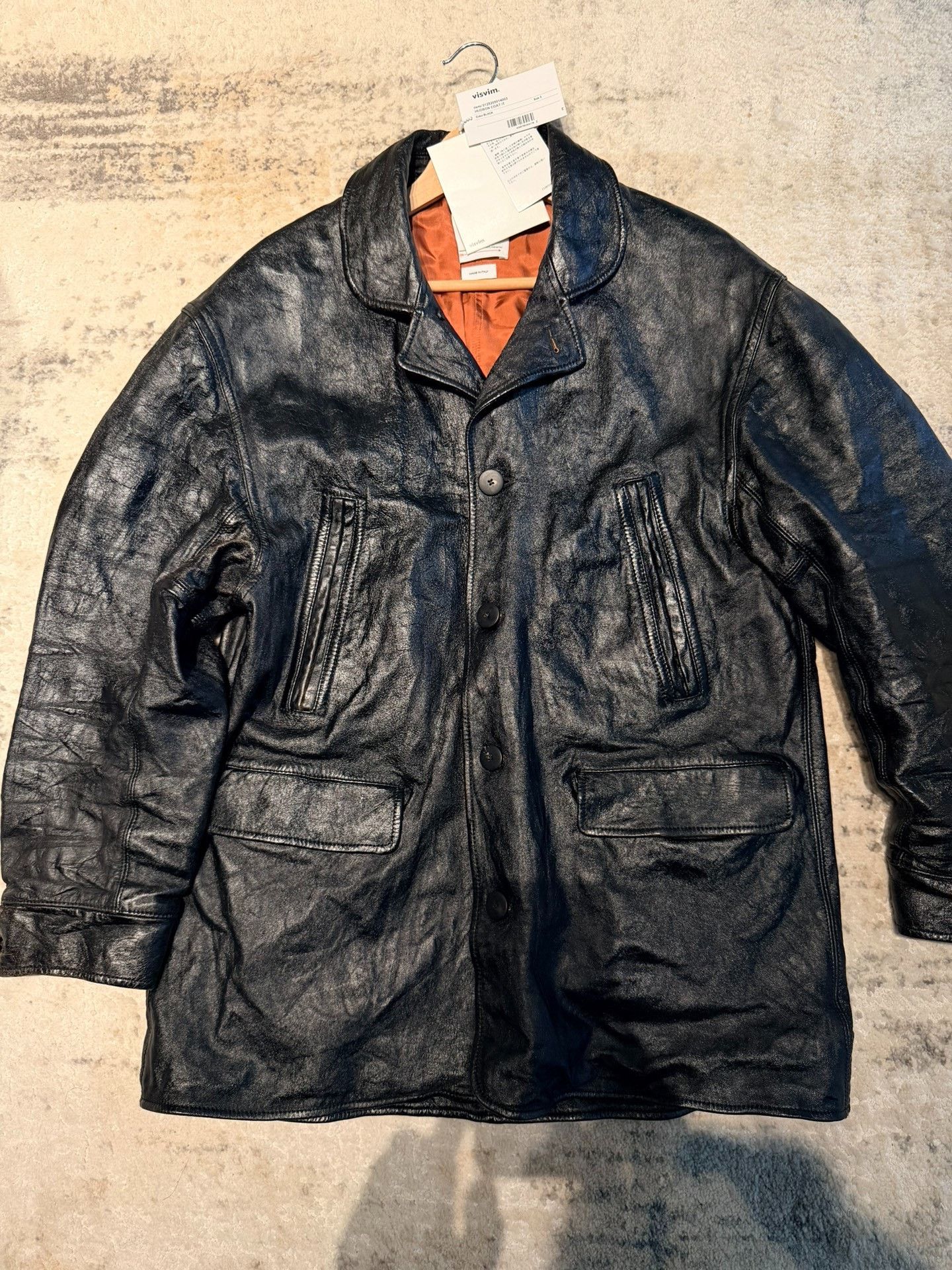 Visvim visvim 25AW Hudson Leather Jacket Size US L / EU 52-54 / 3 - 1 Thumbnail