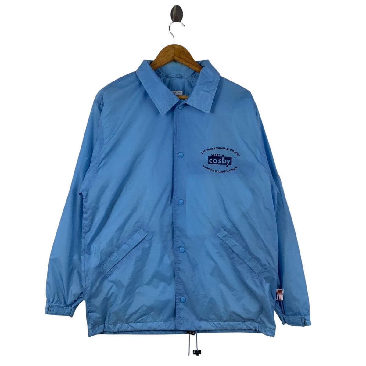 Vintage COSBY New York Usa Sportswear Big Logo Coach Jacket