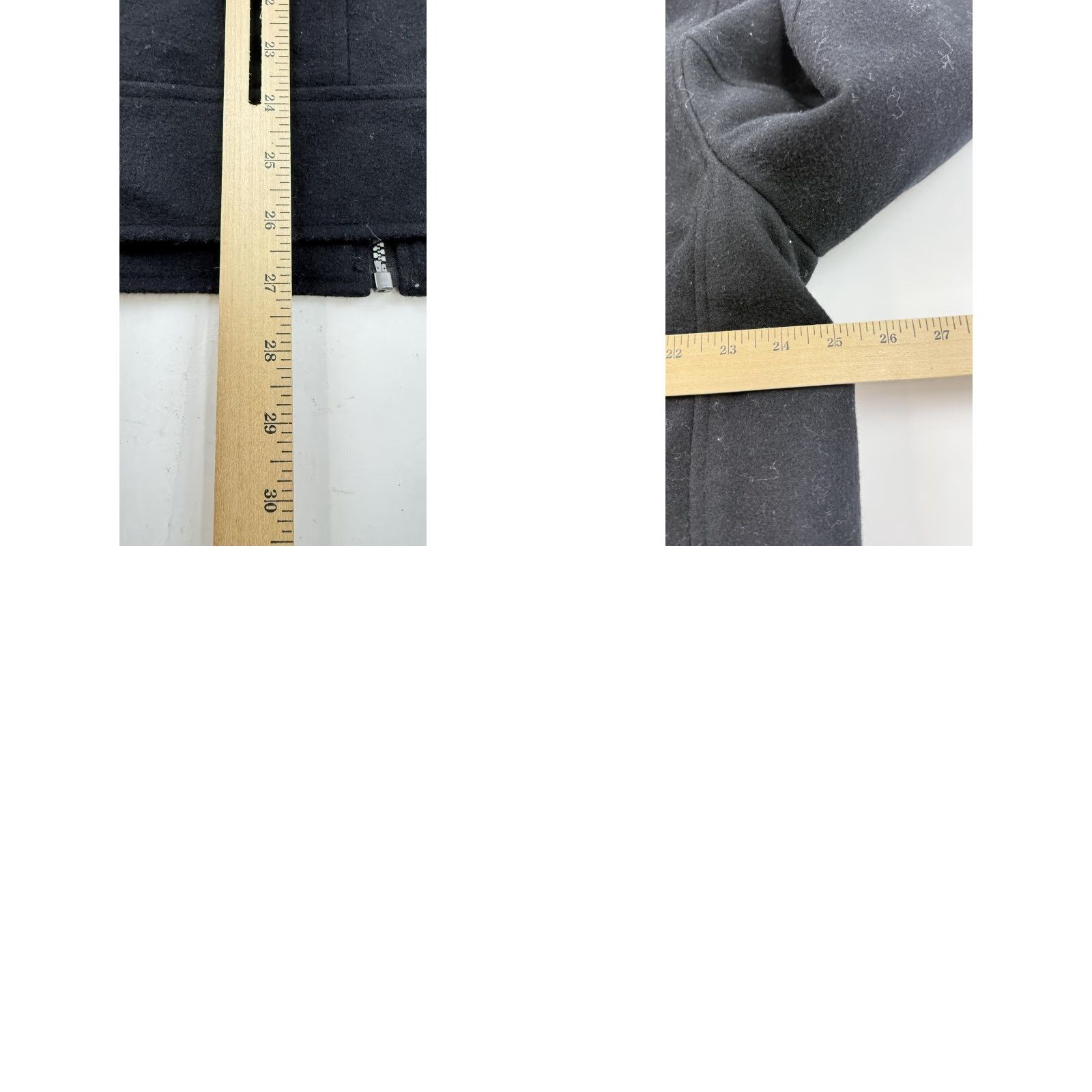 Michael Kors Michael Kors Jacket Mens XL Black Wool Blend Military Zip Front Pockets Size US XL / EU 56 / 4 - 8 Thumbnail