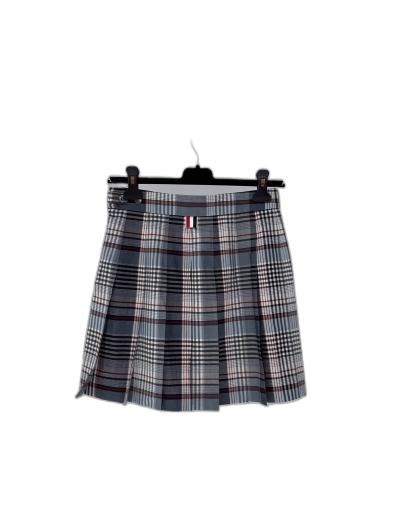 Thom Browne Thom Browne Plaid Pleated Skirt for Women Size 38" / US 16 / IT 52 - 1 Thumbnail
