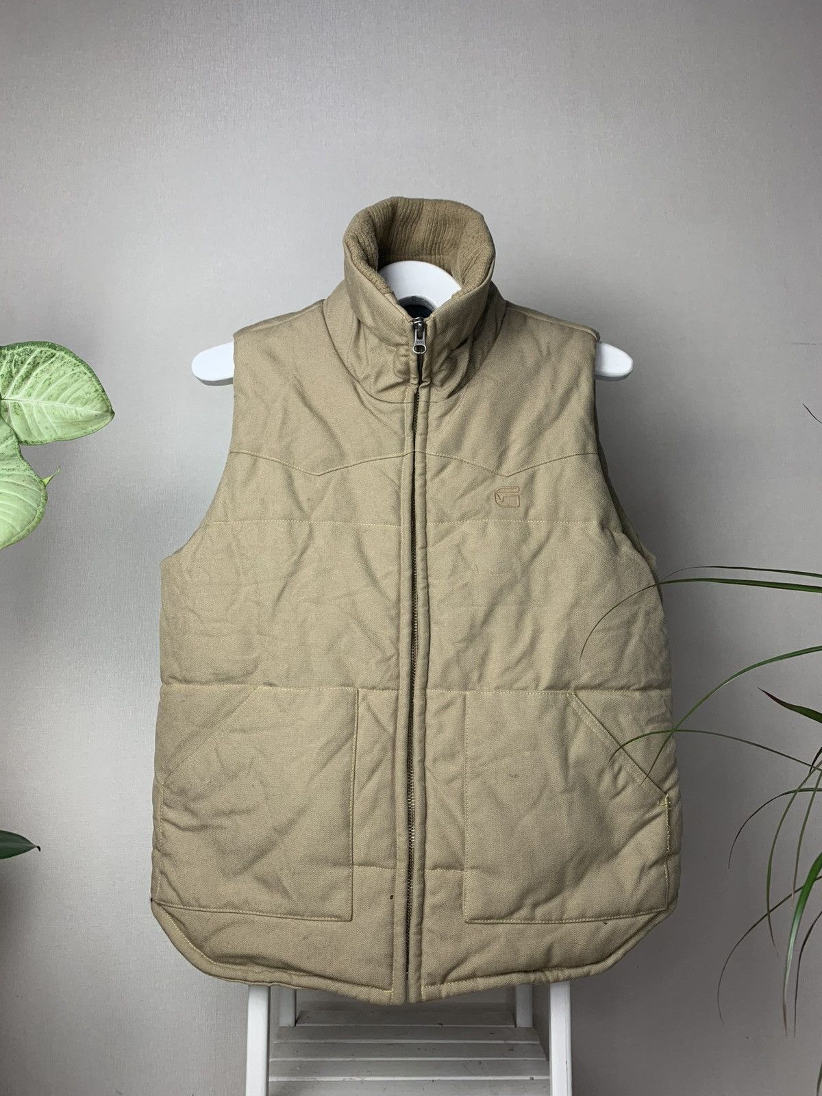 Japanese Brand Y2K G-Star Raw Vest Cordura ifsixwasnine LGB techwear styled Size US S / EU 44-46 / 1 - 1 Thumbnail
