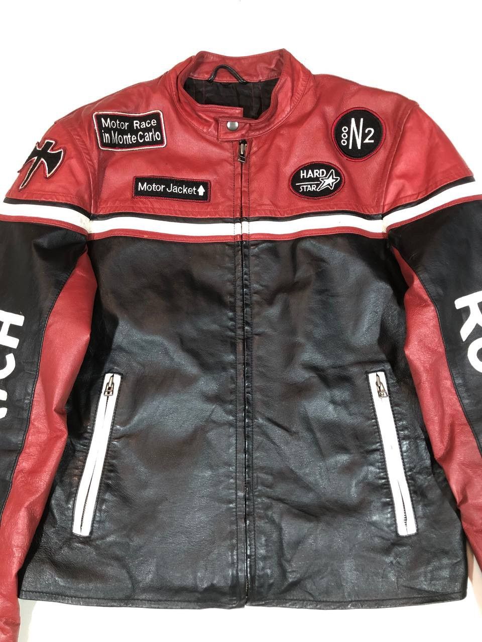 Other Berich Rock Star Monte Carlo Racing Moto Leather Jacket Size US M / EU 48-50 / 2 - 3 Thumbnail