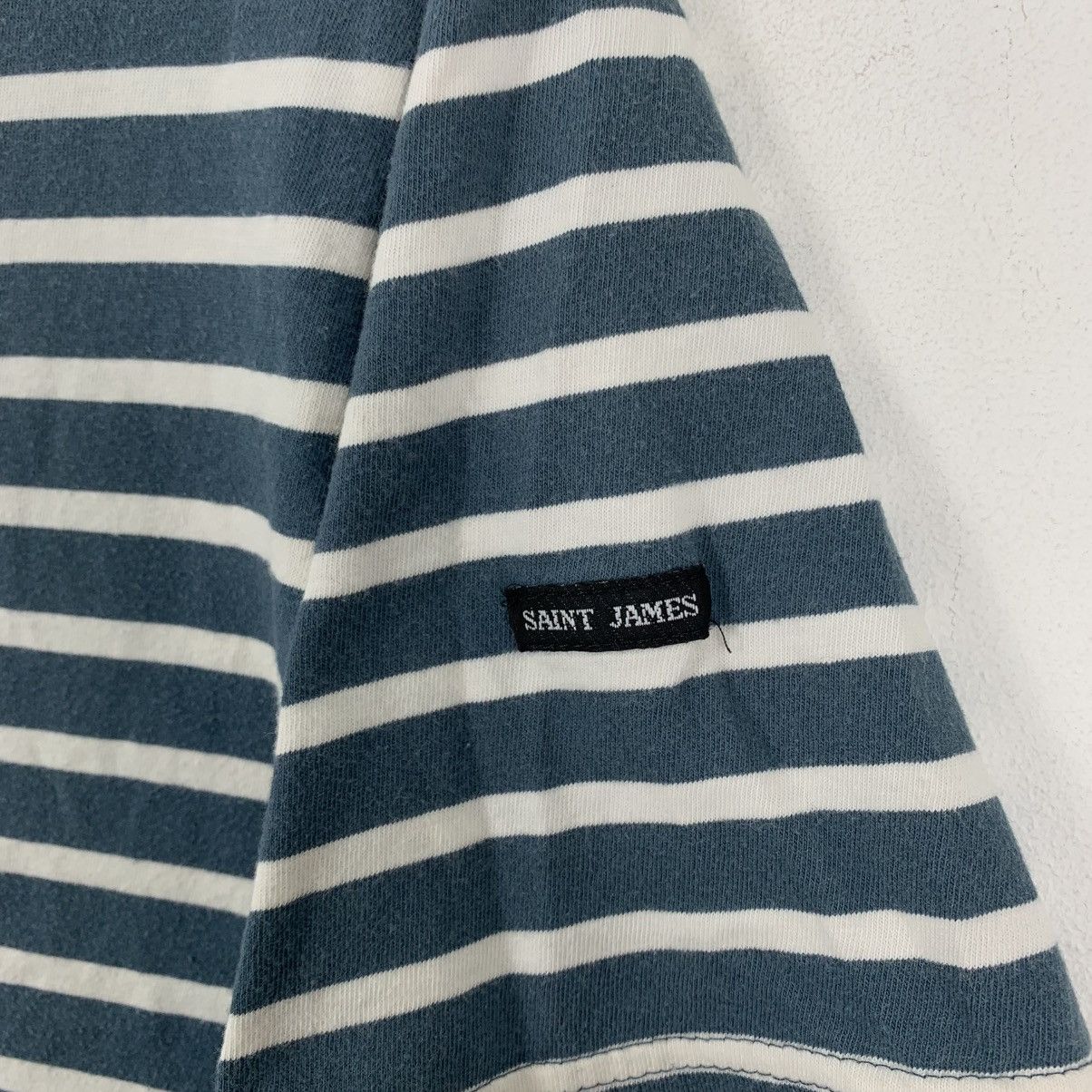 Saint James Vintage SAINT JAMES Depuis 1889 Stripes French Brand Tshirt Size US S / EU 44-46 / 1 - 4 Thumbnail