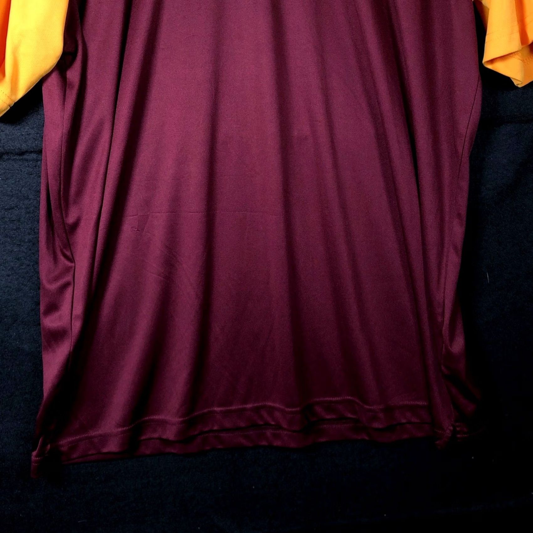 Vintage Russell Mens Polo Maroon Gold Arizona State Logo Short Sleeve XL Shirt Size US XL / EU 56 / 4 - 3 Thumbnail
