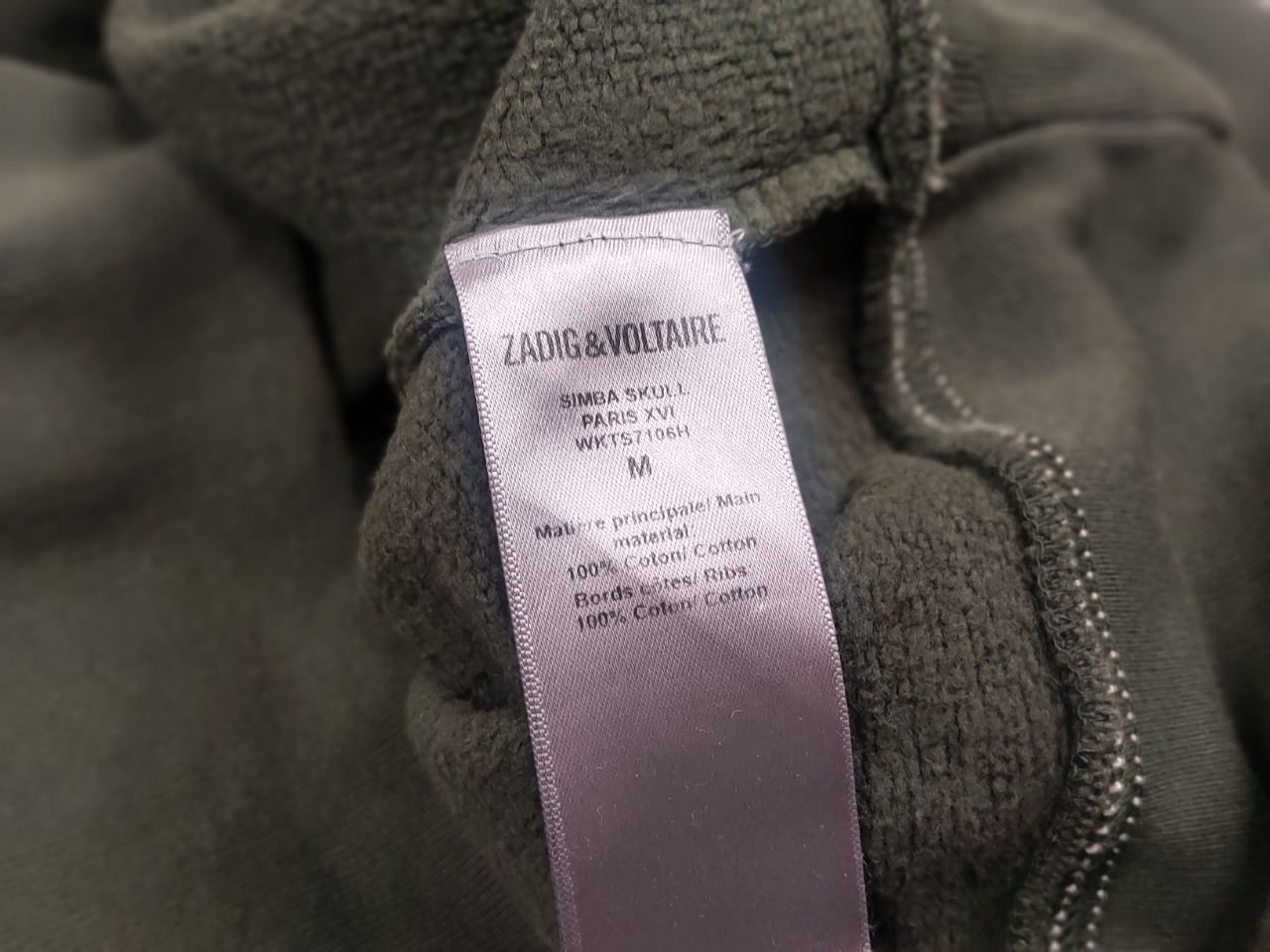 Zadig & Voltaire Zadig & Voltaire Design simba skull Logo Khaki Sweatshirt Size US M / EU 48-50 / 2 - 13 Thumbnail