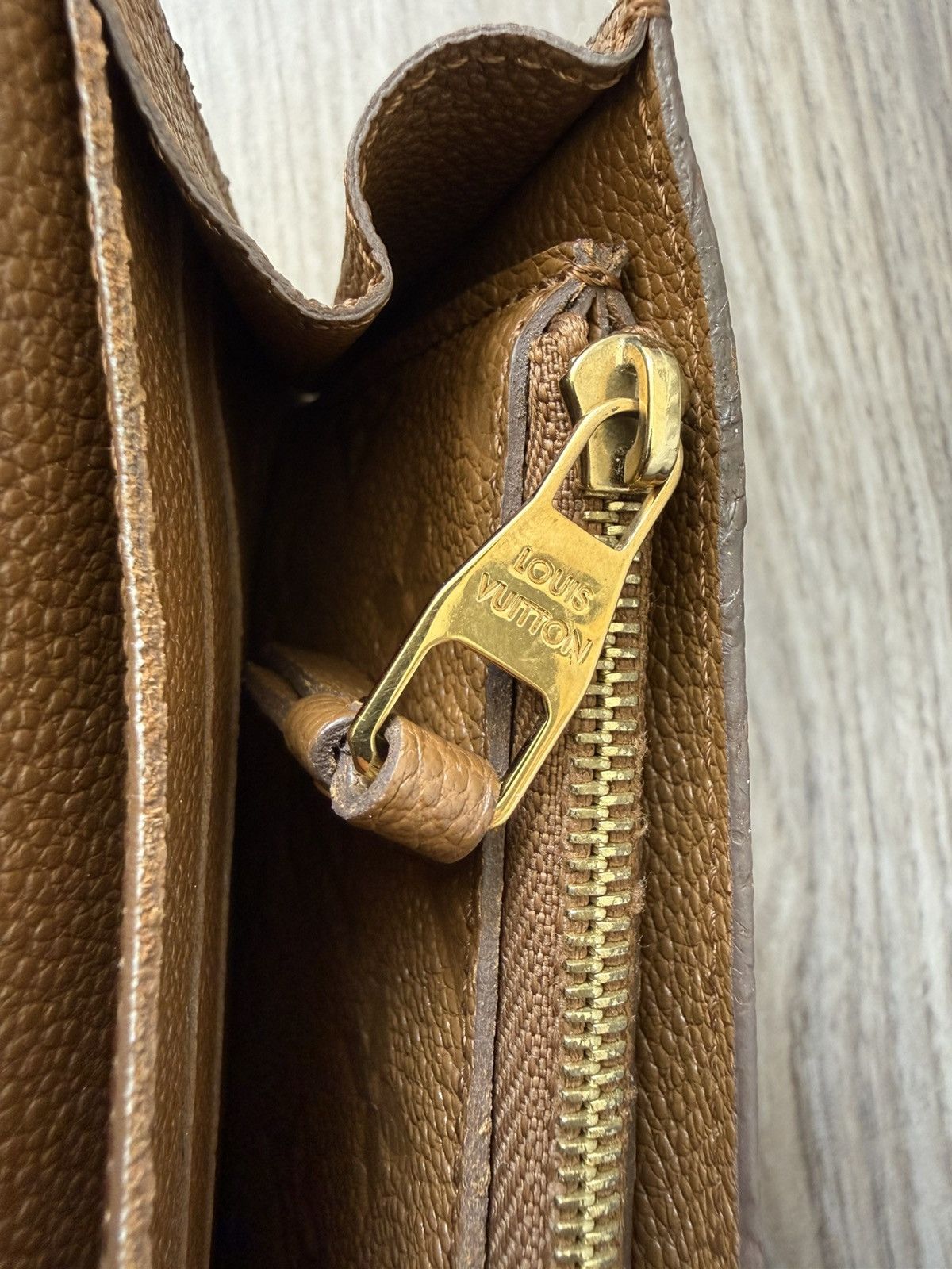 Louis Vuitton LV Havana Monogram Leather Empreinte Curieuse Wallet Size ONE SIZE - 7 Thumbnail