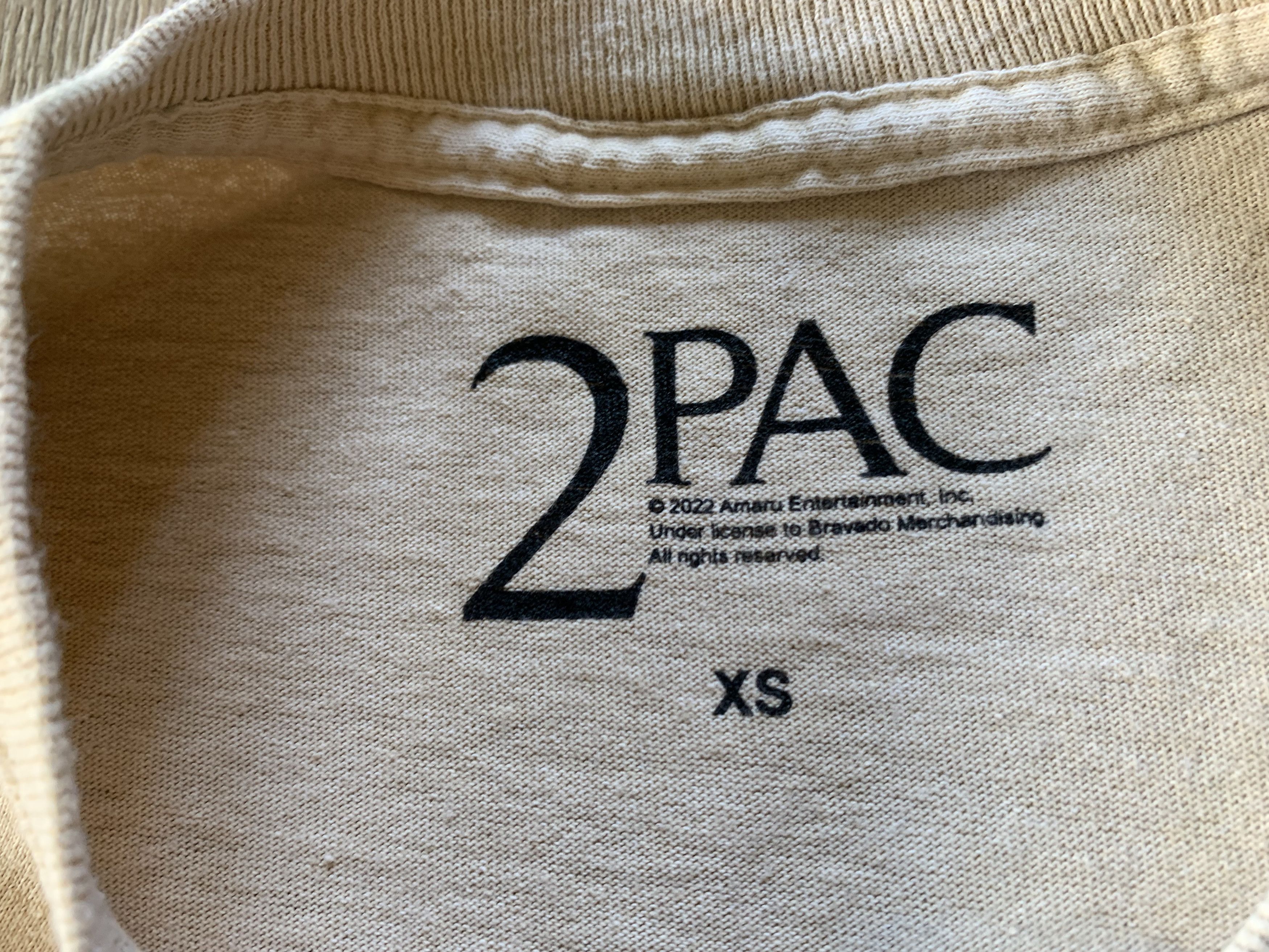 Band Tees 2Pac Until The End Of Time 2022 T-Shirt Size US XS / EU 42 / 0 - 7 Thumbnail