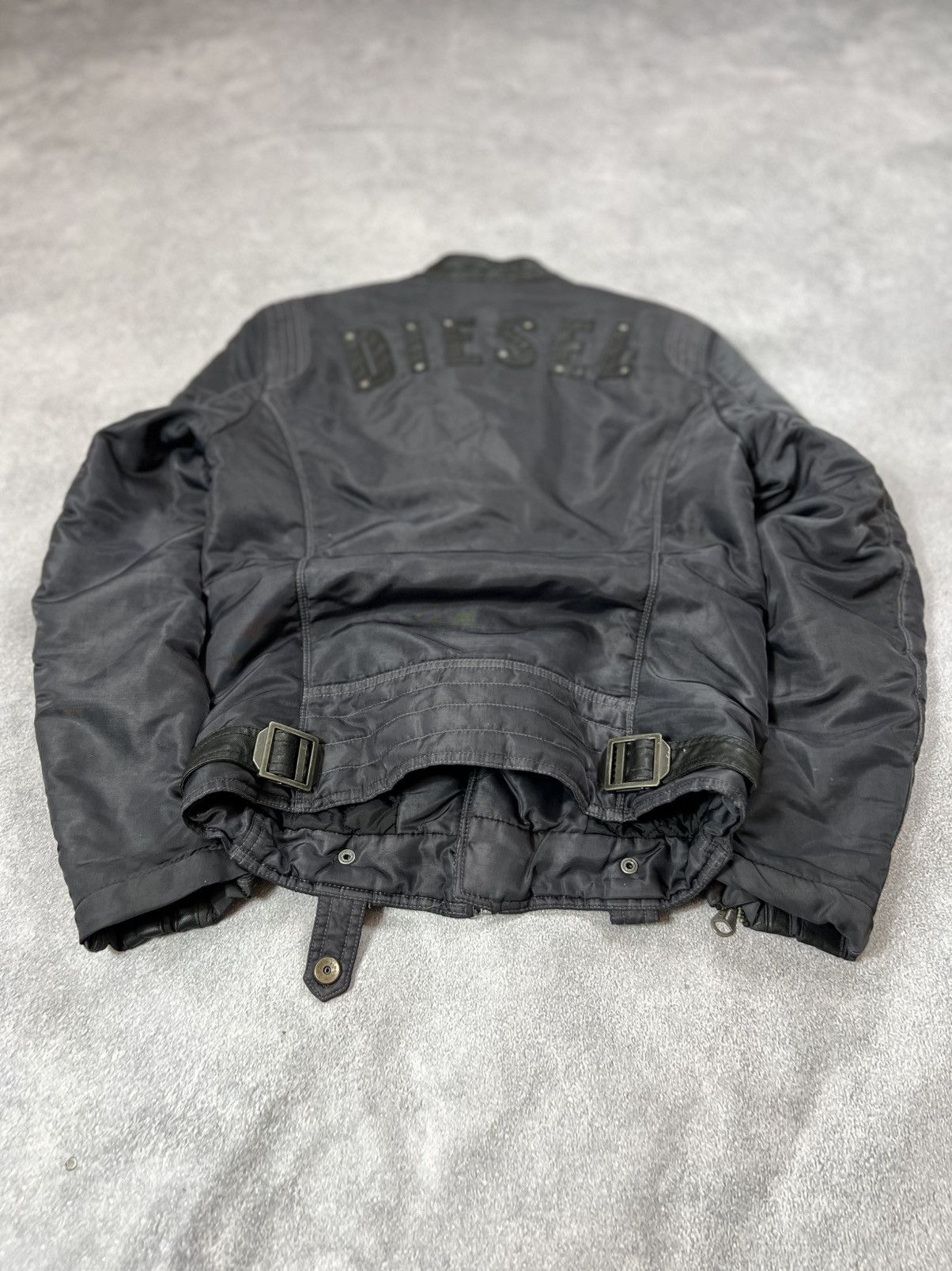 Diesel VTG Yohji Yamamoto Style Cropped Kanye Boxy Jacket Size US S / EU 44-46 / 1 - 12 Thumbnail
