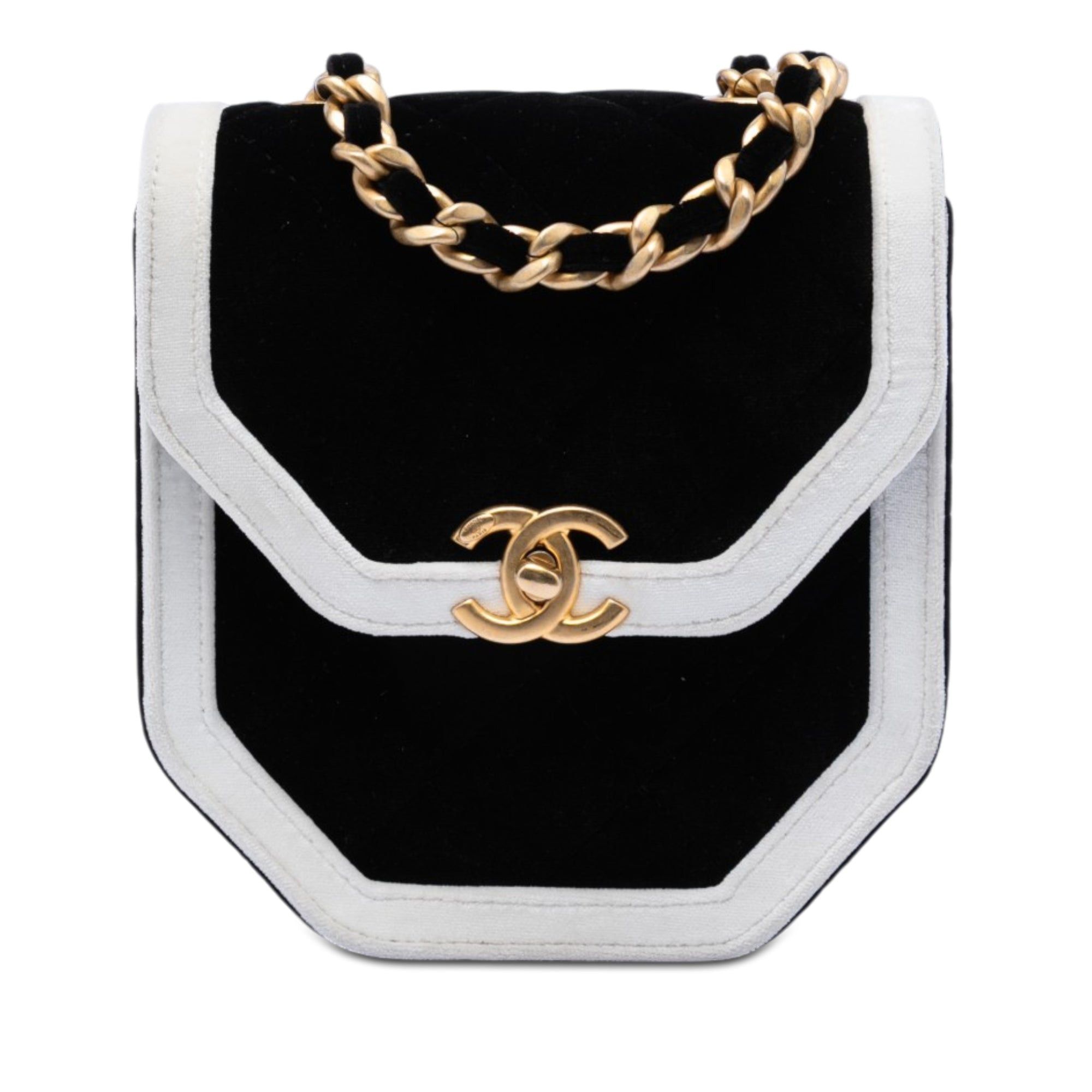 Chanel Mini Quilted Velvet Place Vendome Single Flap Size ONE SIZE - 1 Thumbnail