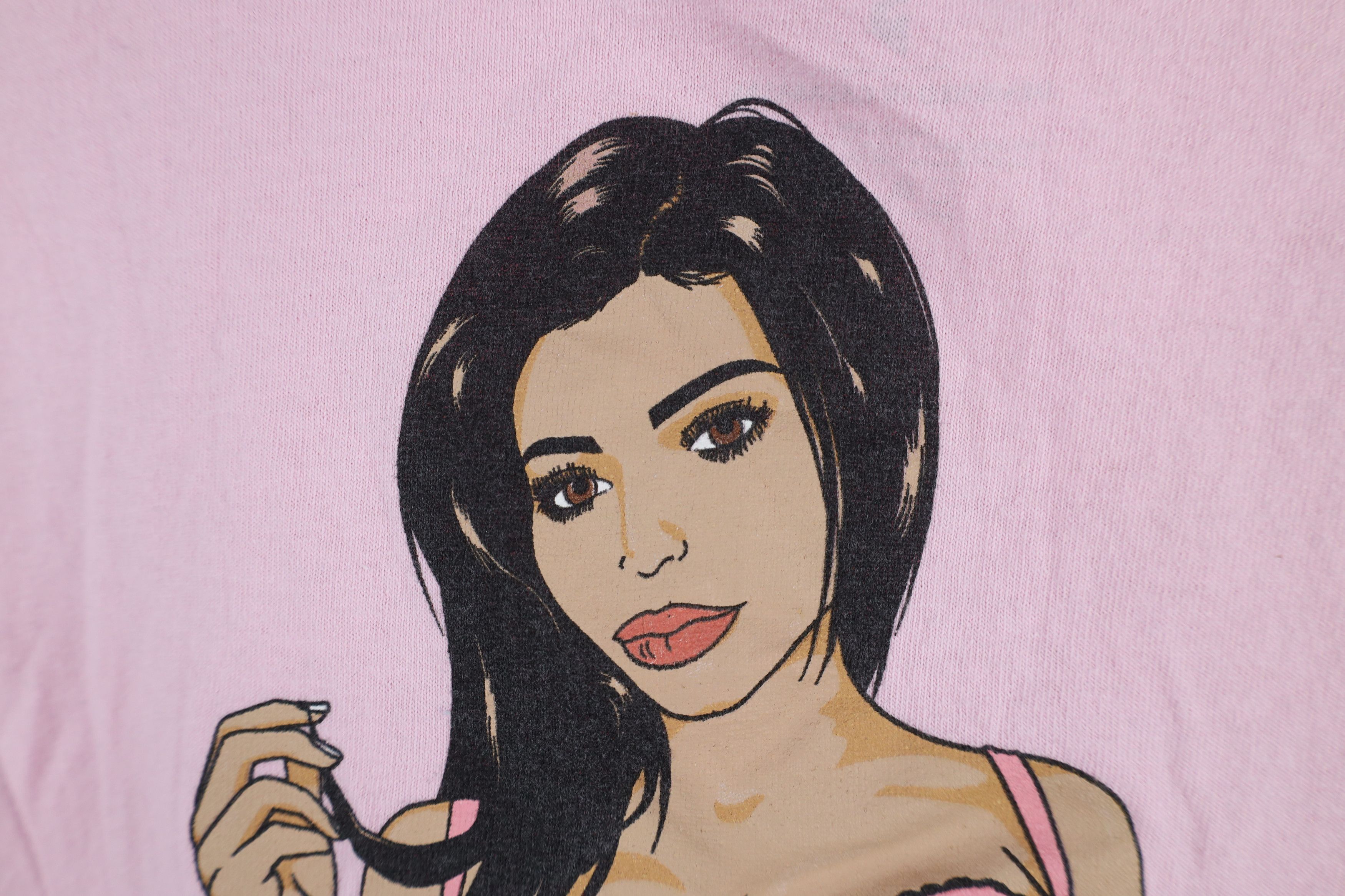 Vintage Streetwear Thick Kylie Jenner Naked Short Sleeve T-Shirt Size US S / EU 44-46 / 1 - 8 Thumbnail