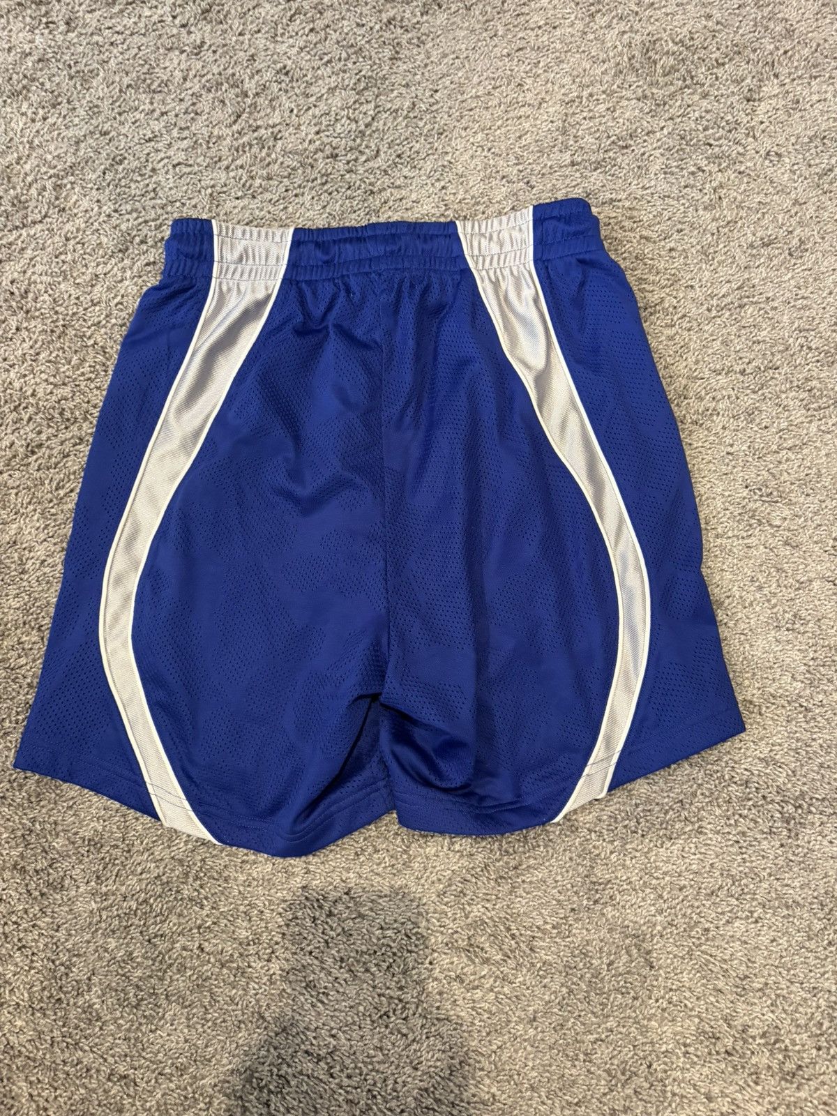 Bape BAPE Multi Logo Jacquard Relaxed Basketball Shorts Size US 29 - 2 Thumbnail