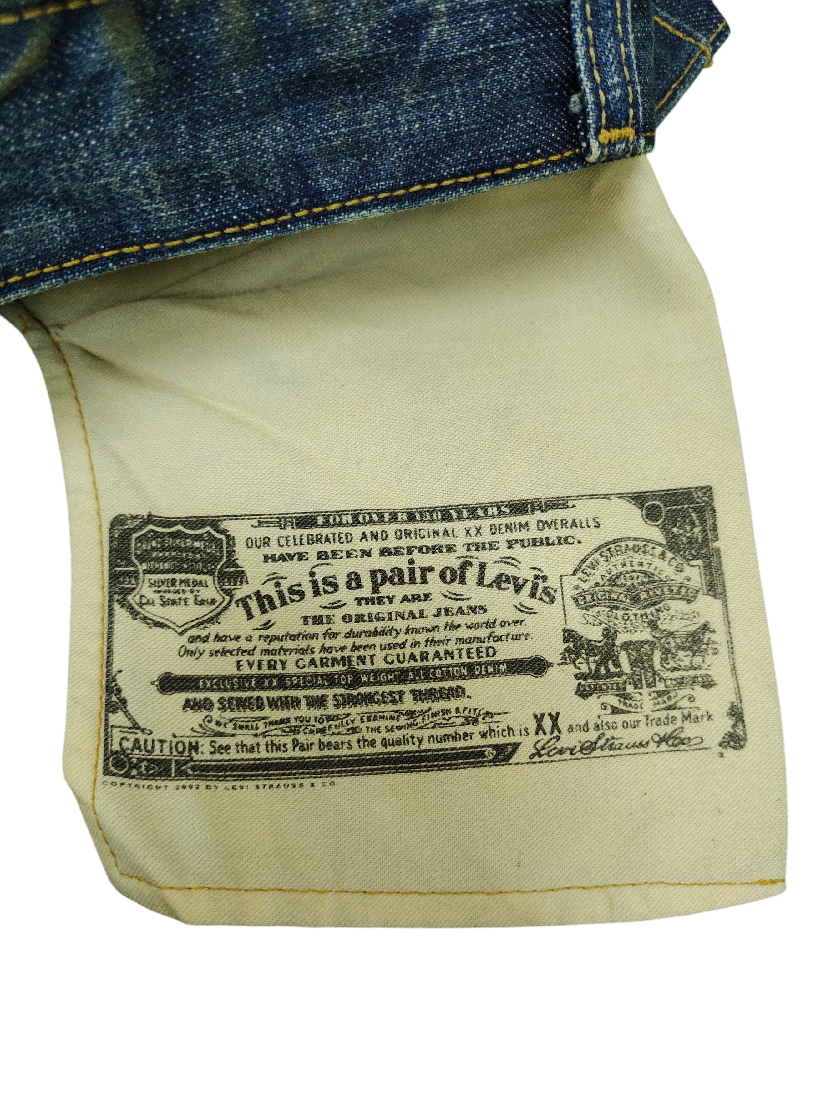 Levi's Vintage Levis 501 Clawmark Distress Faded Dirt Jeans Size US 30 / EU 46 - 11 Thumbnail