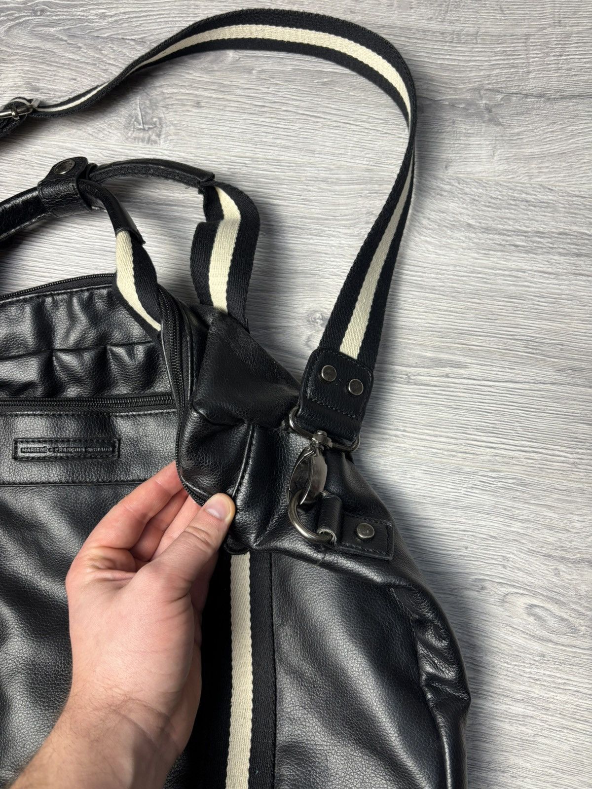 Marithe + Francois Girbaud Rare Marithe Francois Girbaud satchel leather bag Size ONE SIZE - 6 Thumbnail