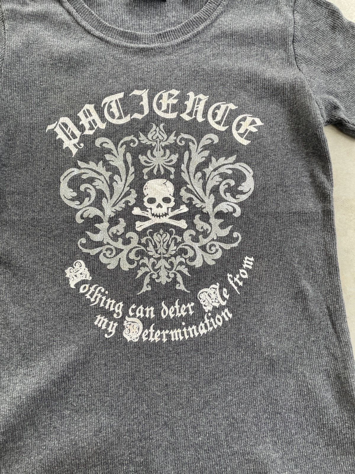 Affliction × Japanese Brand T-MIND PATIENCE SKULL TEE Size US L / EU 52-54 / 3 - 2 Thumbnail