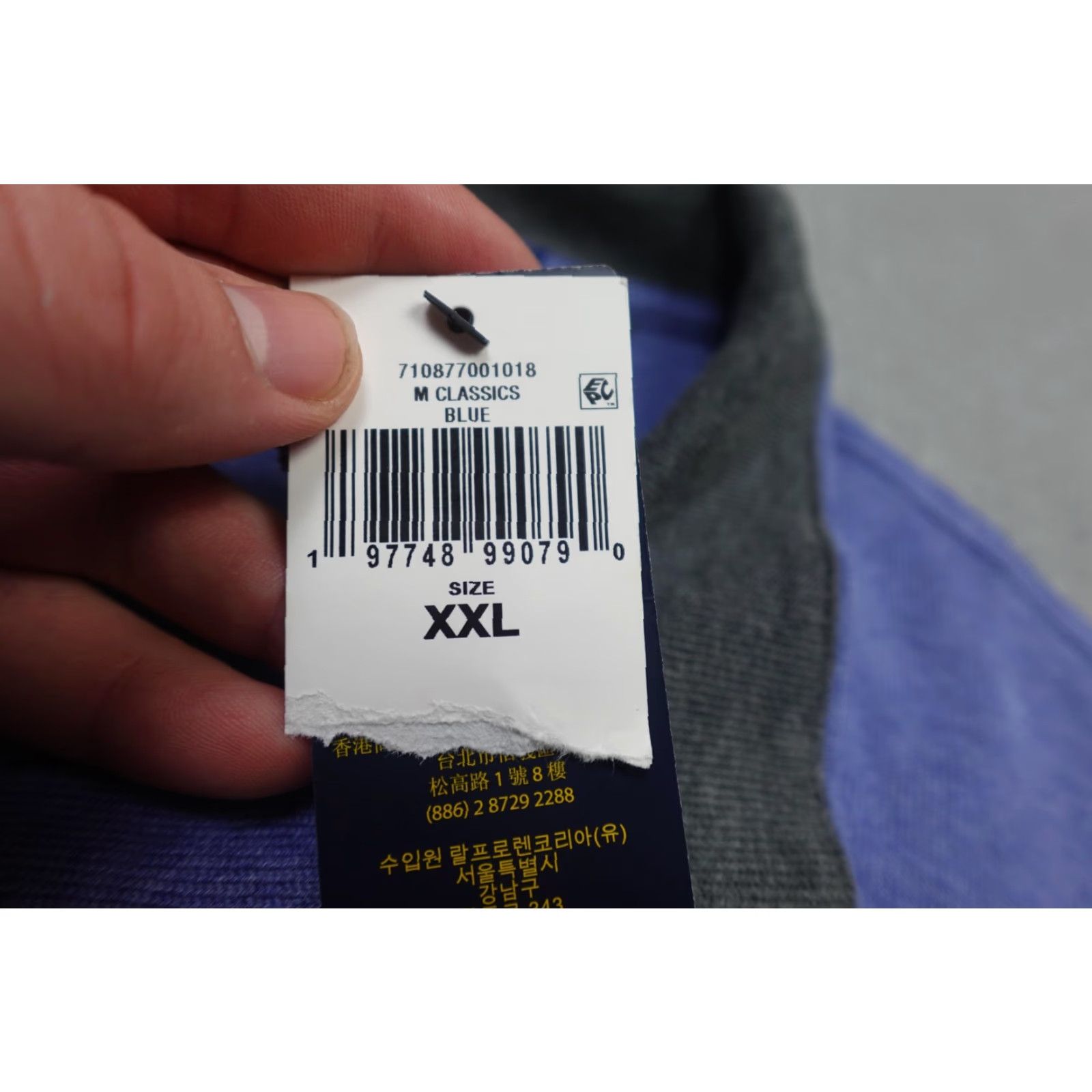 Polo Ralph Lauren Polo Ralph Lauren Estate Rib Quarter Zip Sweater Mens 2XL Blue Cotton Pullover Mock Neck Zip Knit Crewneck Polo Pony Logo Classic Fit Casual Size US XXL / EU 58 / 5 - 3 Thumbnail
