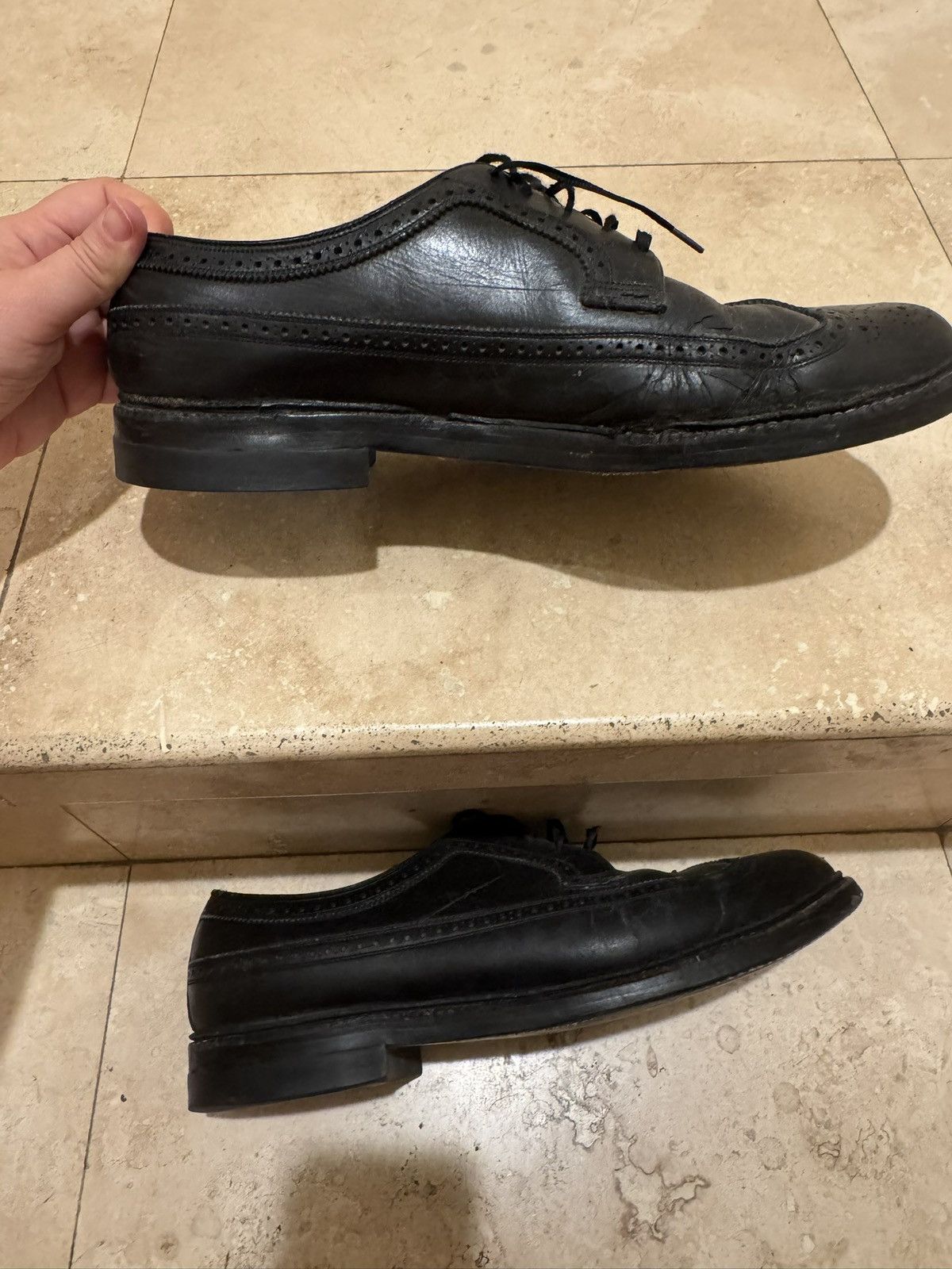 Florsheim Vintage Florsheim dress shoes Size US 12 / EU 45 - 2 Thumbnail