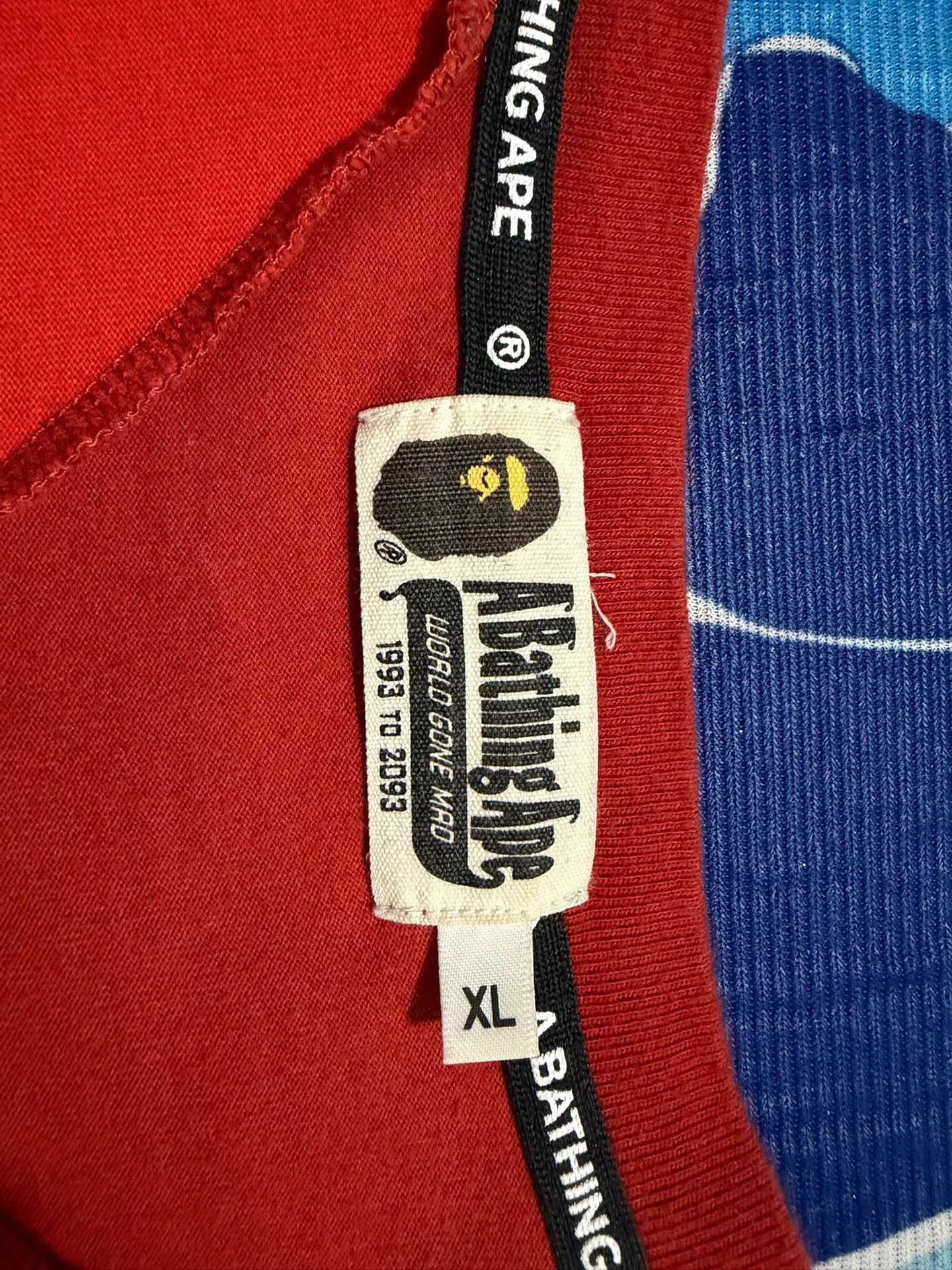 Bape Bape Ape Head Short Sleeve Tee Size US XL / EU 56 / 4 - 3 Thumbnail