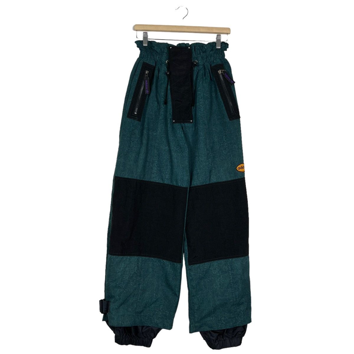Adidas 🔥 VINTAGE ADIDAS TECHNICAL SKI PANTS Size US 32 / EU 48 - 2 Thumbnail