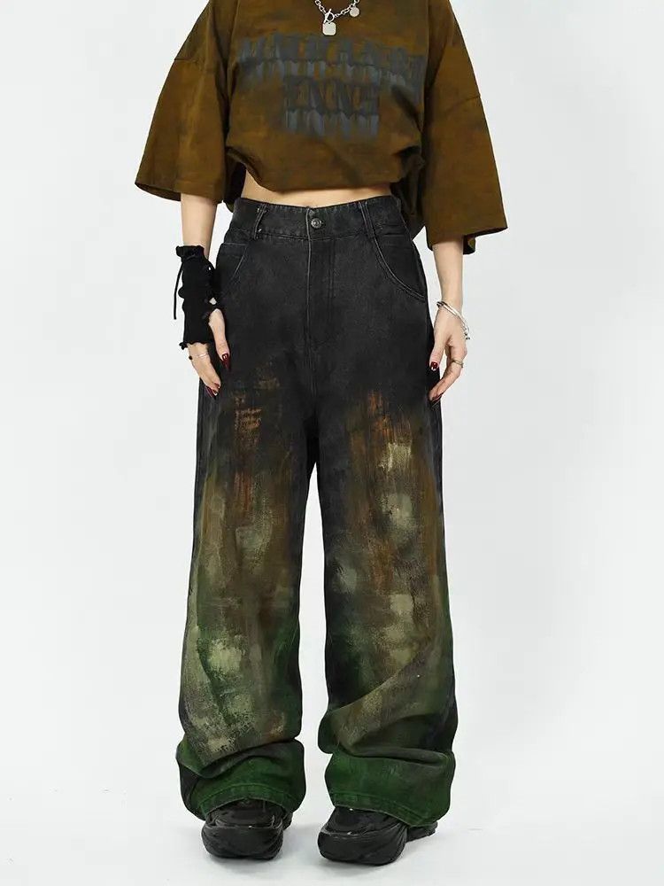Designer × Japanese Brand Vintage Streetwear Hip Hop Loose Casual Pants Size US 32 / EU 48 - 2 Thumbnail