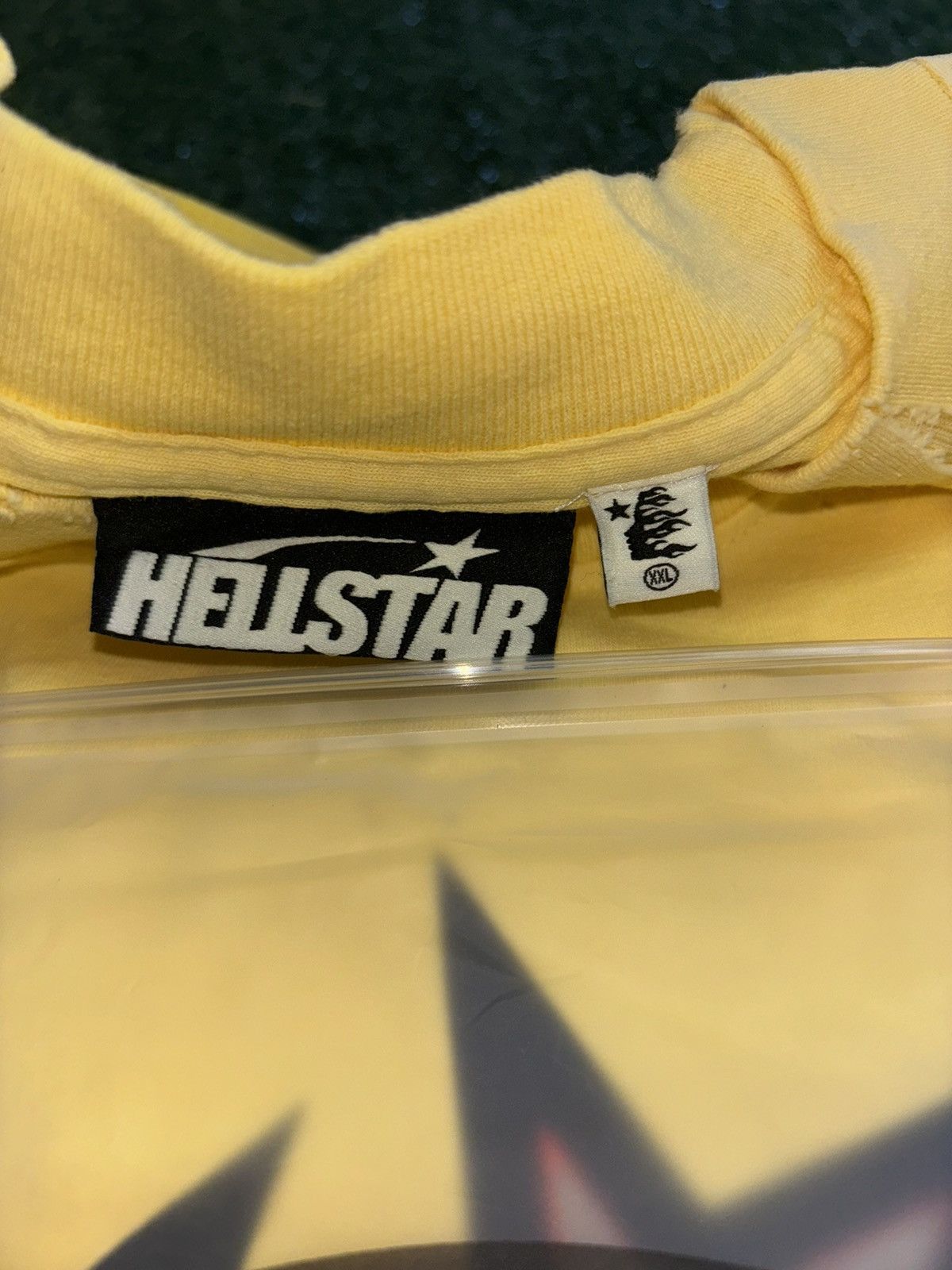 HELLSTAR Hellstar Yellow Crack Print Tee Size US XXL / EU 58 / 5 - 3 Thumbnail