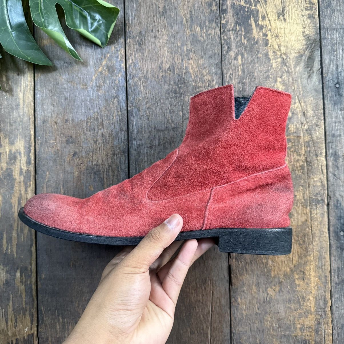 GOSTAR DE FUGA Vintage Gostar De Fuga Punk Red Boots Size US 8.5 / EU 41-42 - 6 Thumbnail
