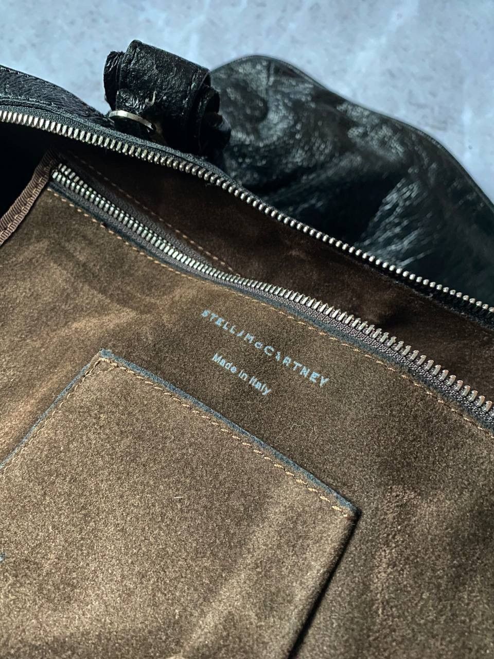Designer × Stella McCartney Vintage Stella McCartney Luxury Leather Hand Bag Rare Size ONE SIZE - 6 Thumbnail
