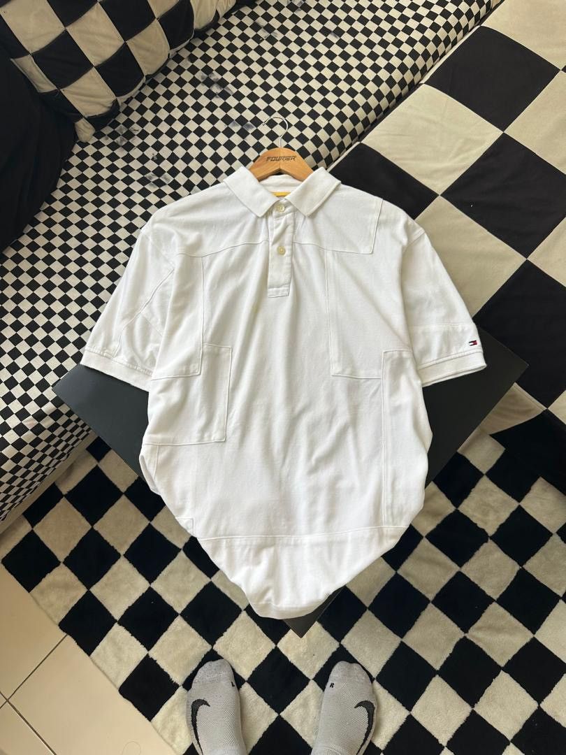 Designer × Tommy Hilfiger TOMMY HILFIGER PATCHWORK WHITE ON WHITE Size US L / EU 52-54 / 3 - 1 Thumbnail