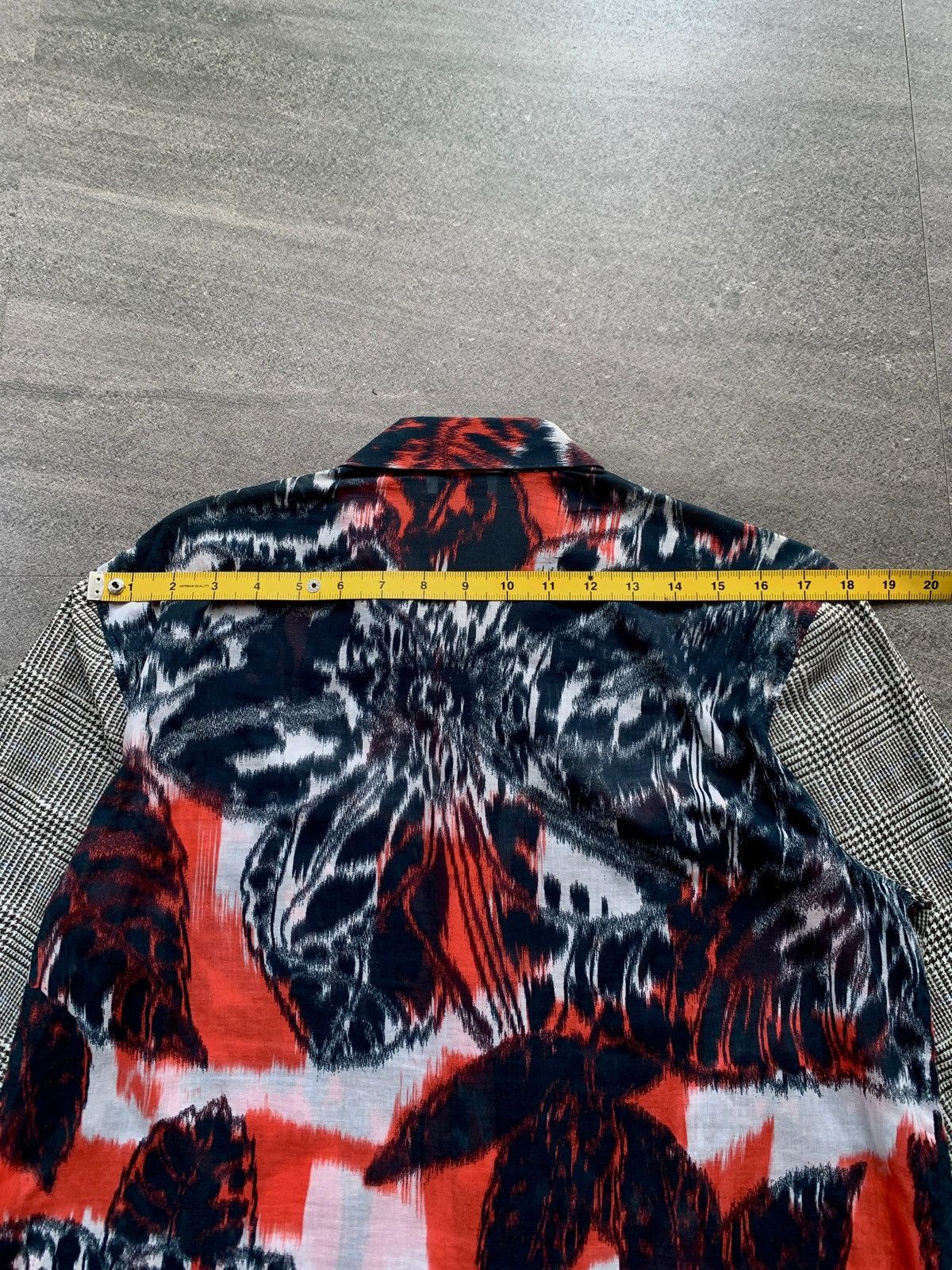 Dries Van Noten FREE IMPORT TAX Tie Dyed/Plaid Light Cotton Shirt Size US S / EU 44-46 / 1 - 11 Thumbnail