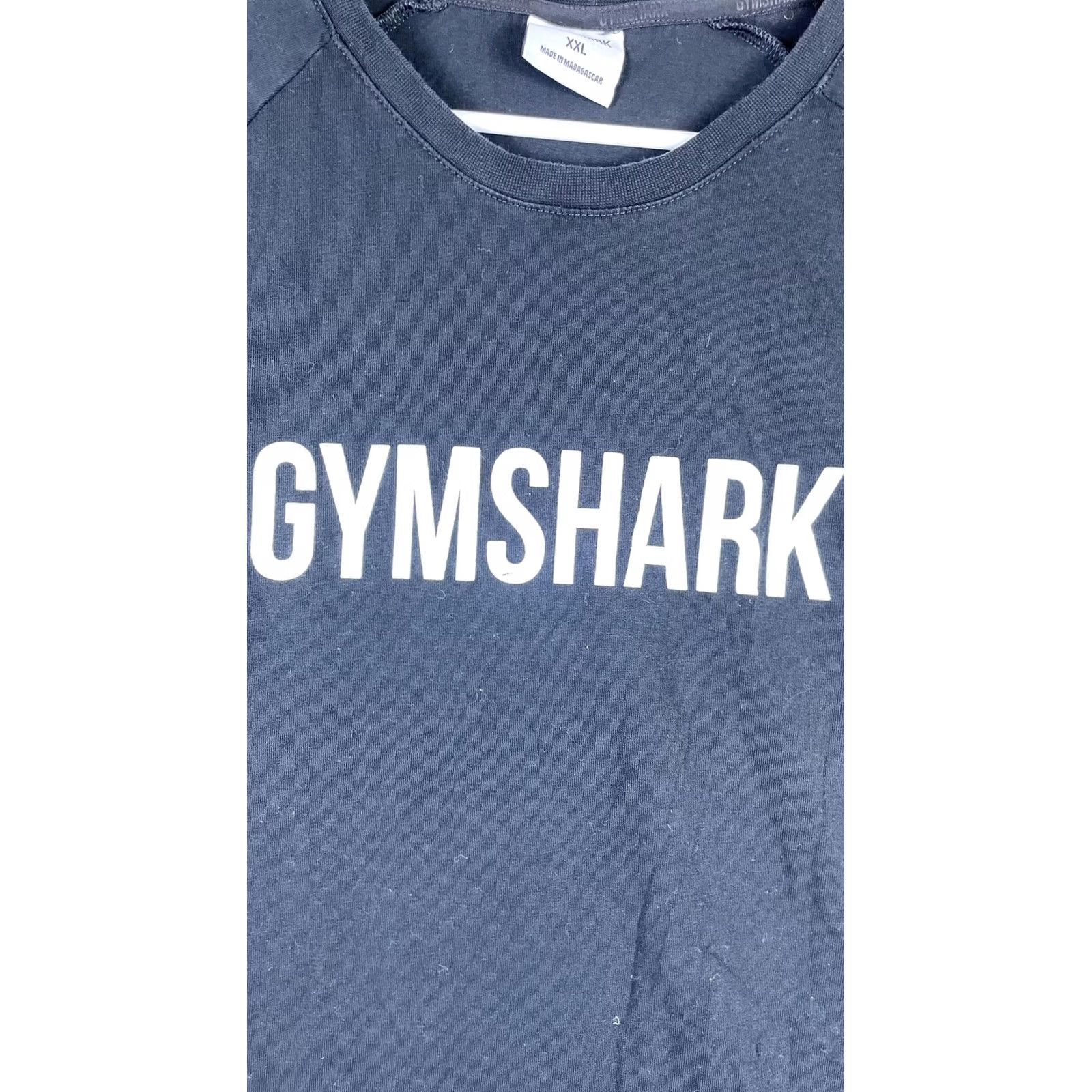 Gymshark Gymshark Shirt Mens 2XL Black Logo Graphic Fitness Gym T-Shirt Tee Workout Size US XXL / EU 58 / 5 - 2 Thumbnail