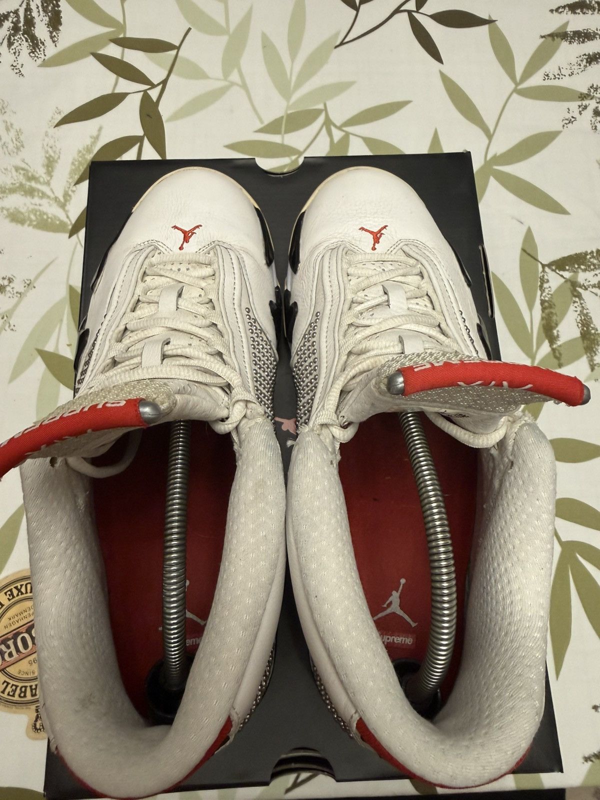 Jordan Brand × Supreme Air Jordan 14 Supreme White Size US 10 / EU 43 - 3 Thumbnail