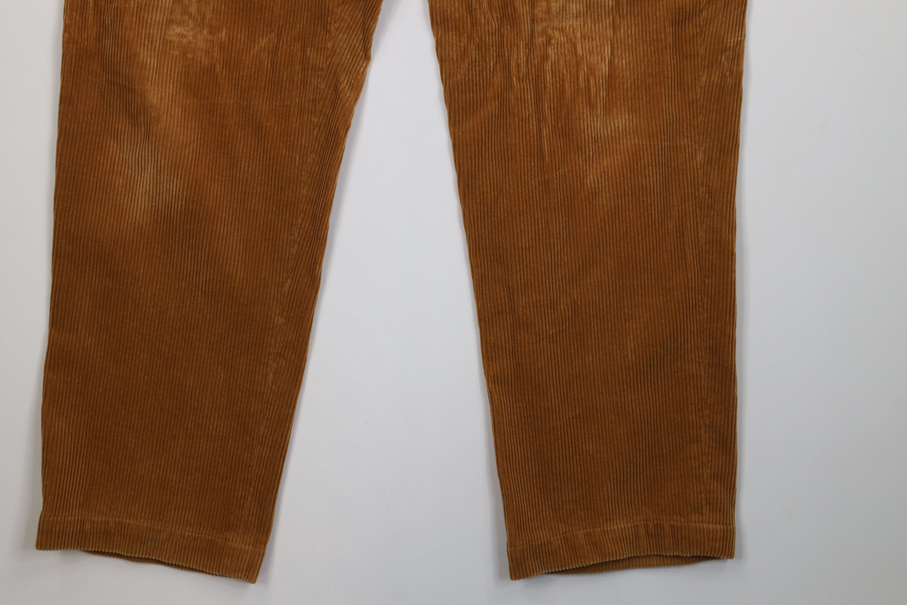 Ralph Lauren Vintage 90s Ralph Lauren Heavy Wide Leg Corduroy Pants Size US 34 / EU 50 - 4 Thumbnail
