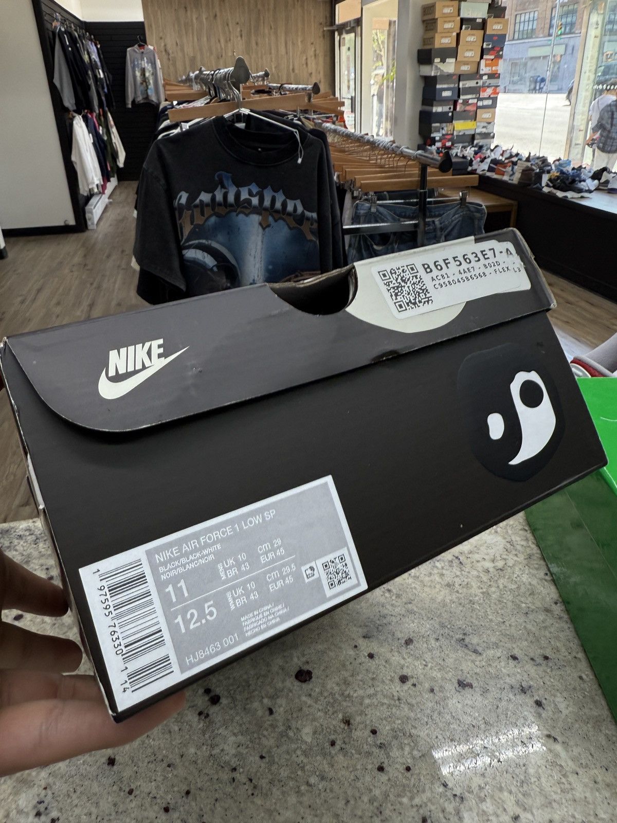 Nike Nike Air Force 1 Low Cactus Plant Flea Market Black Size US 11 / EU 44 - 6 Thumbnail