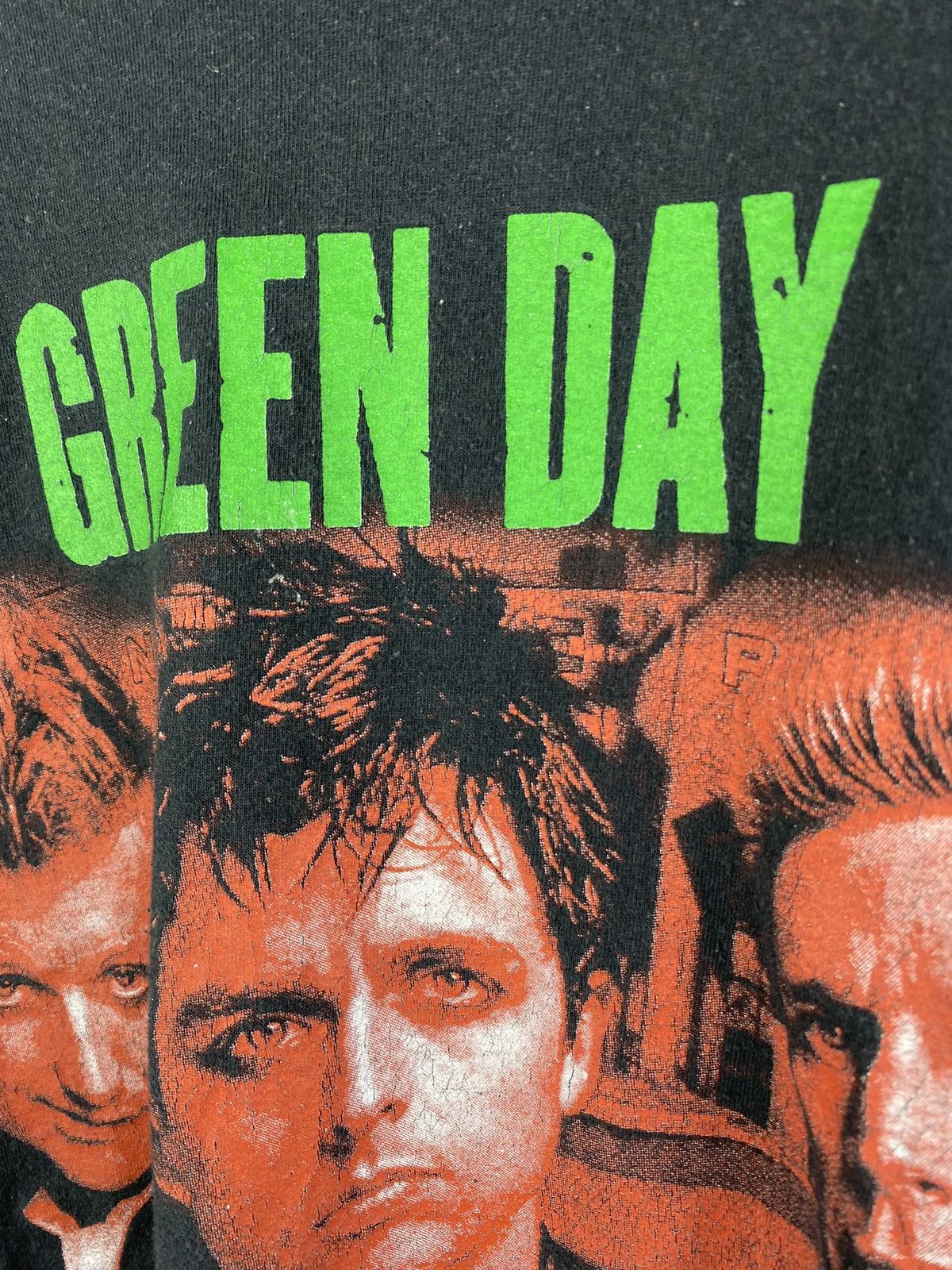 Band Tees × Vintage 🔥VNTG Green Day American Idiot Tour T-Shirt Black Punk Rock Size US L / EU 52-54 / 3 - 4 Thumbnail