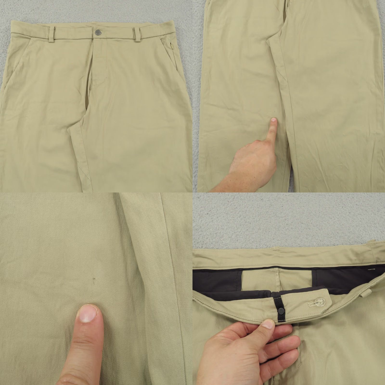 Lululemon Lululemon Mens Pant 36x28 Commission Tofino Sand Khaki Commute Golf Travel Light Shirt? Size US 36 / EU 52 - 8 Thumbnail