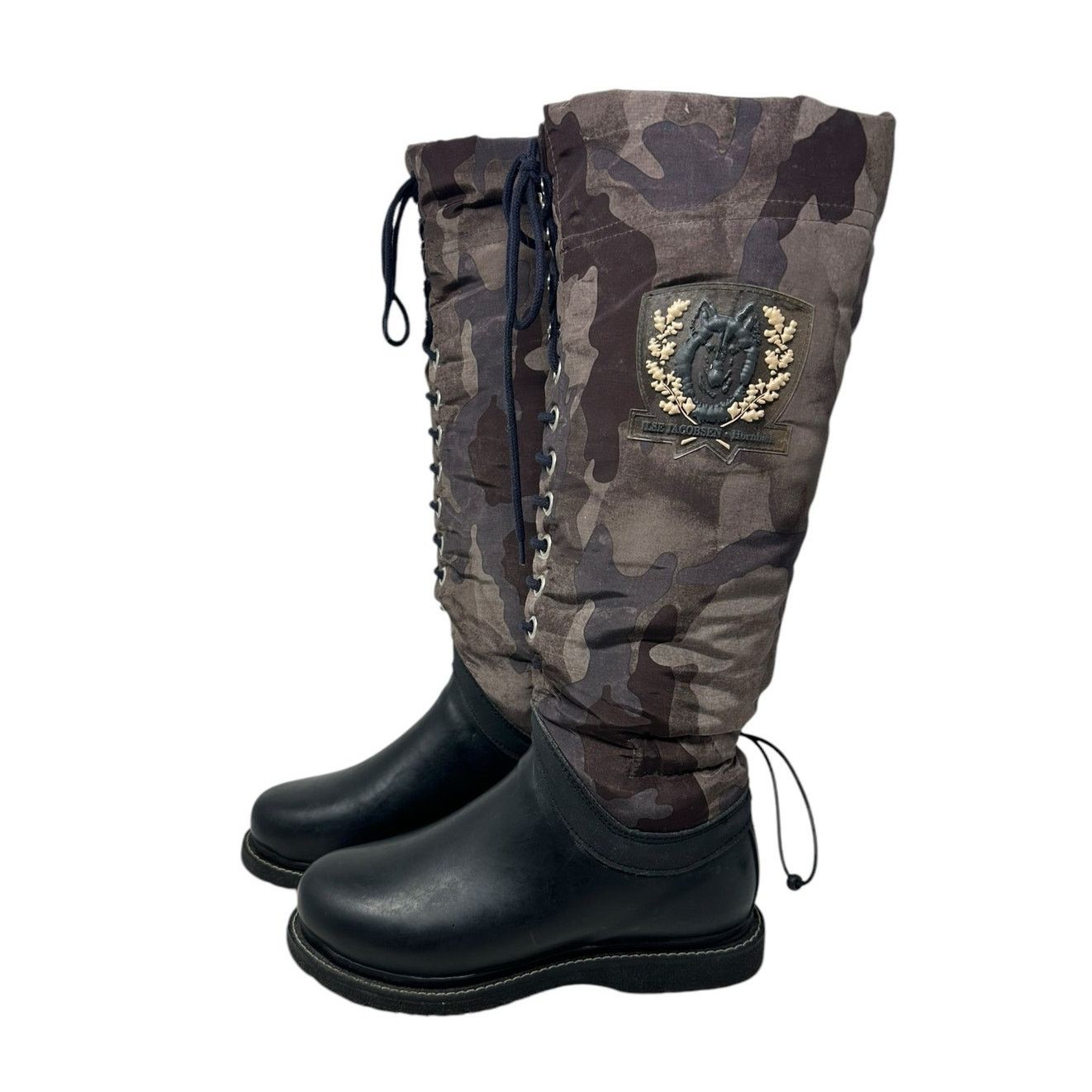 Ilse Jacobsen Ilse Jacobsen soft rubber brown camouflage boots size 7.5 Size US 7.5 / IT 37.5 - 11 Thumbnail