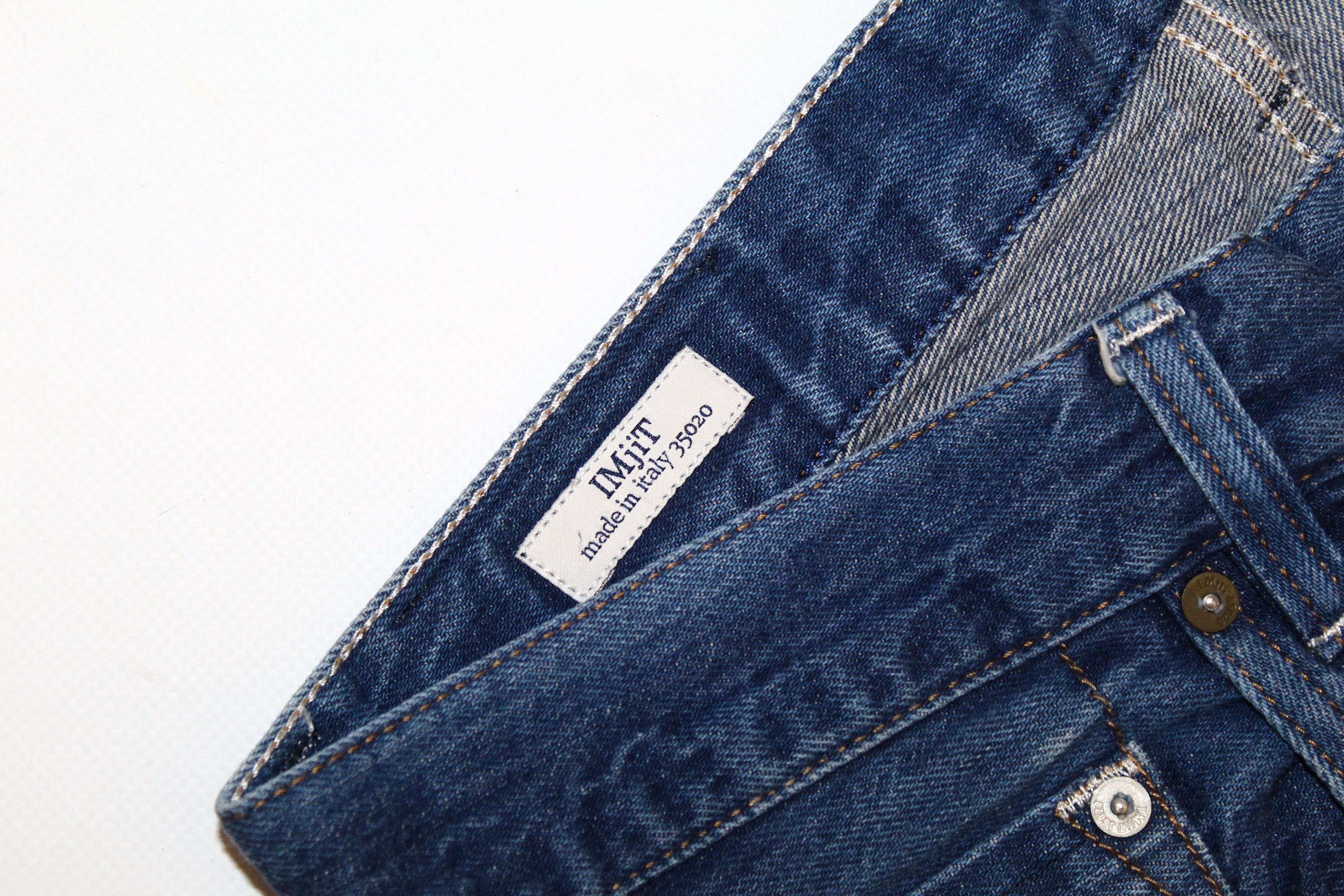 Blue Blue Japan IMjiT35020 803 F18 AGHI STRETTI 14oz selvedge natural indigo Size US 32 / EU 48 - 10 Thumbnail