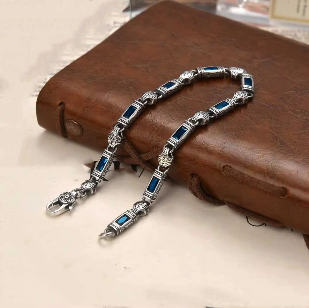 Jewelry Trend New Style Arabesque Pattern Stone Bracelet Size ONE SIZE - 5 Thumbnail