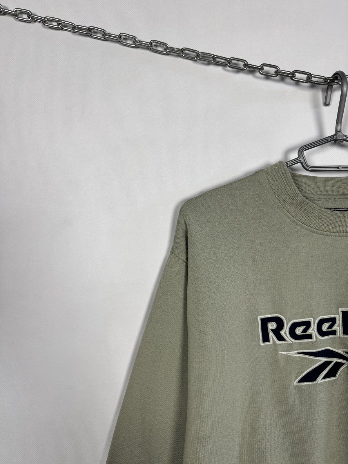 Reebok Reebok Vintage 90s Crewneck Sweatshirt Big Logo Retro Sz M-L Size US L / EU 52-54 / 3 - 3 Thumbnail