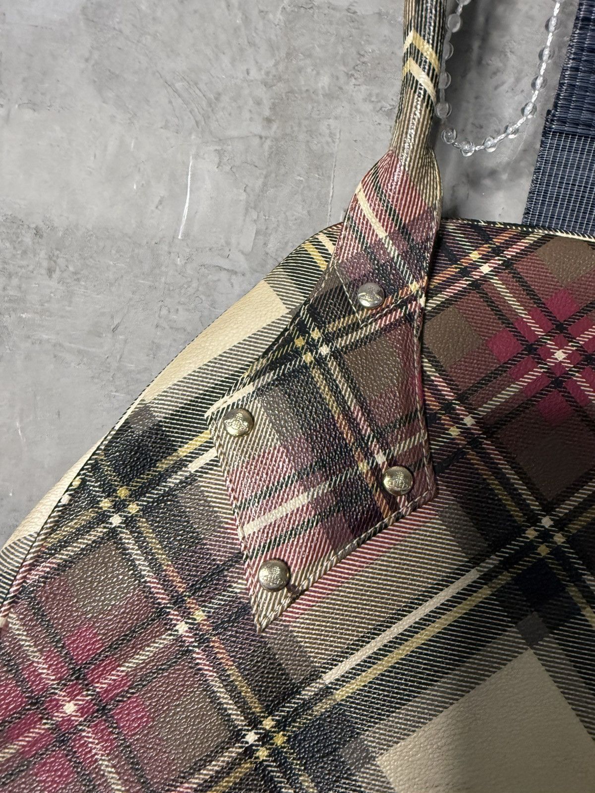 Vivienne Westwood Vivienne Westwood Tartan Plaid Yasmine Bag Size ONE SIZE - 3 Thumbnail