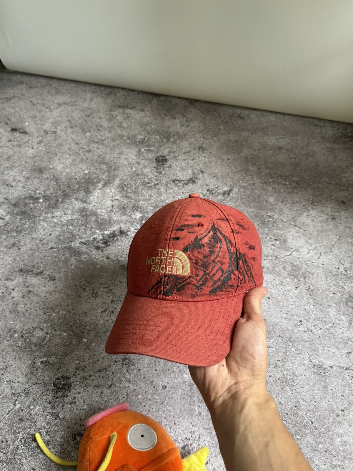 The North Face × Vintage Vintage The North Face handmade mountains cap hats Size ONE SIZE - 8 Thumbnail