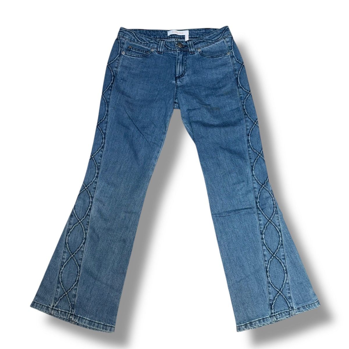 See by Chloe See by Chloe rope detail flare leg jeans Size 25" / US 0 / IT 36 - 1 Thumbnail