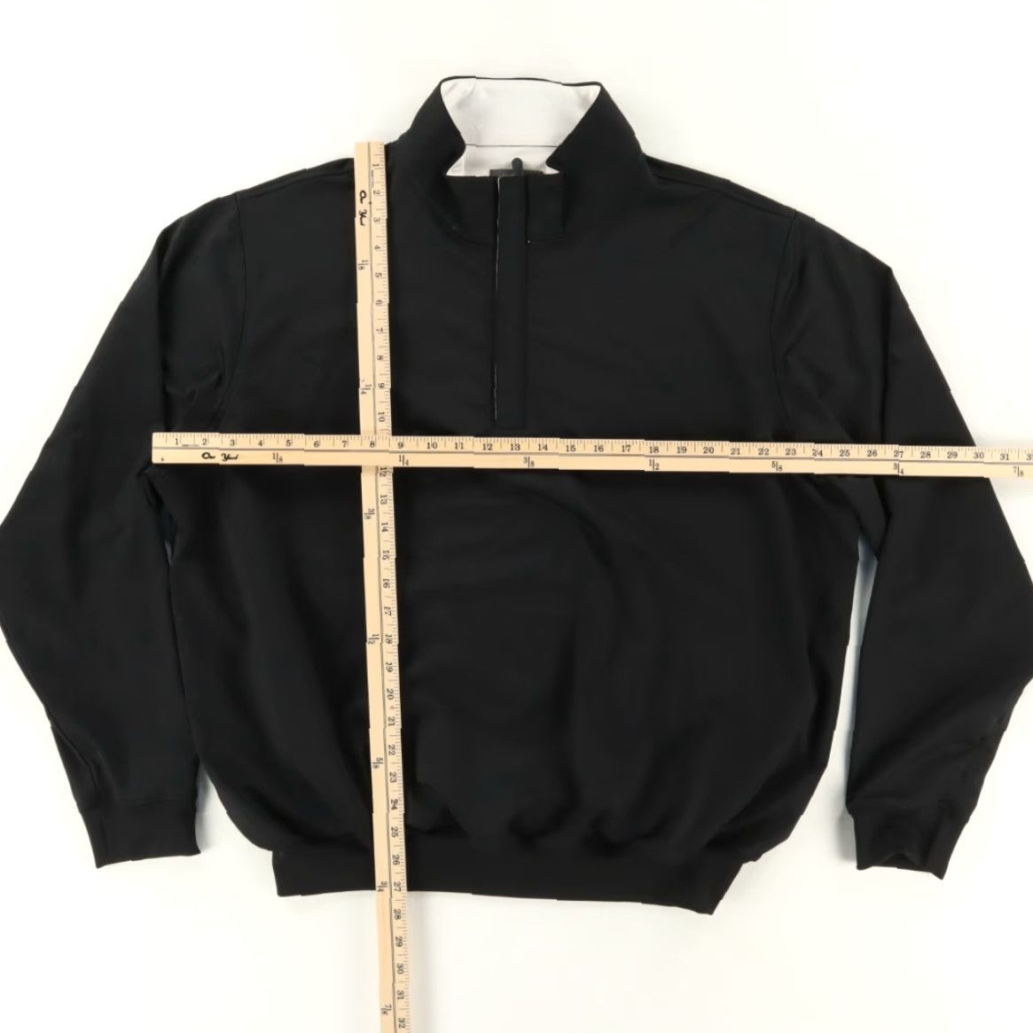 Vintage Turtleson 1/4 Zip Golf Pullover High Stretch Black Men's XL Shirt Size US XL / EU 56 / 4 - 3 Thumbnail