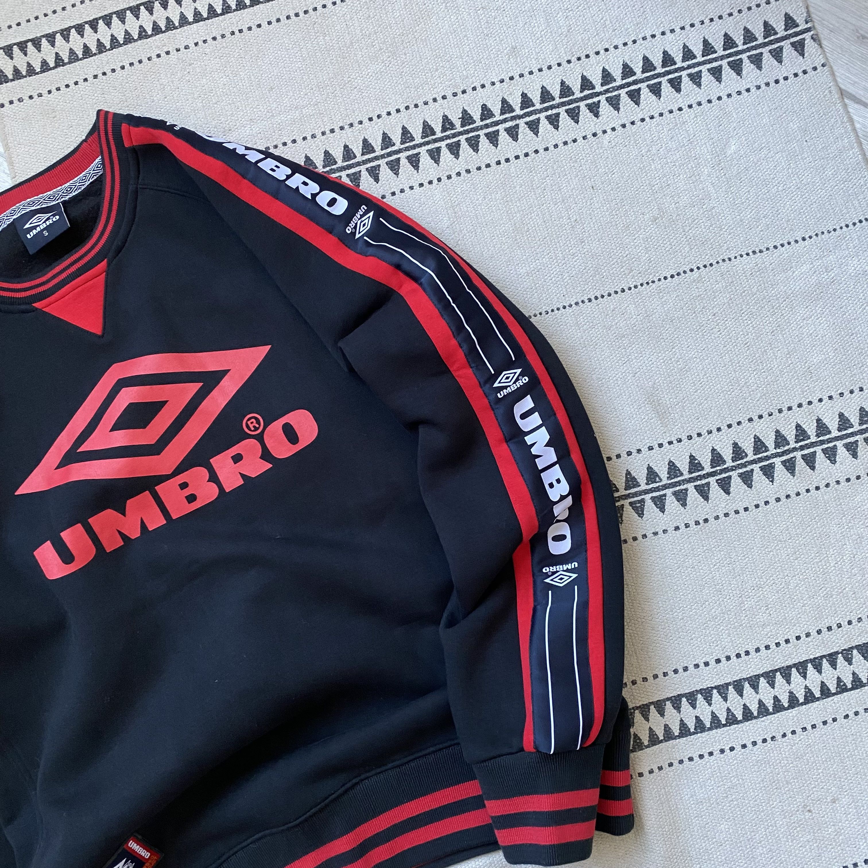 Umbro Vintage 00s Umbro training Lamps sweatshirt big Logo Drill Size US S / EU 44-46 / 1 - 2 Thumbnail