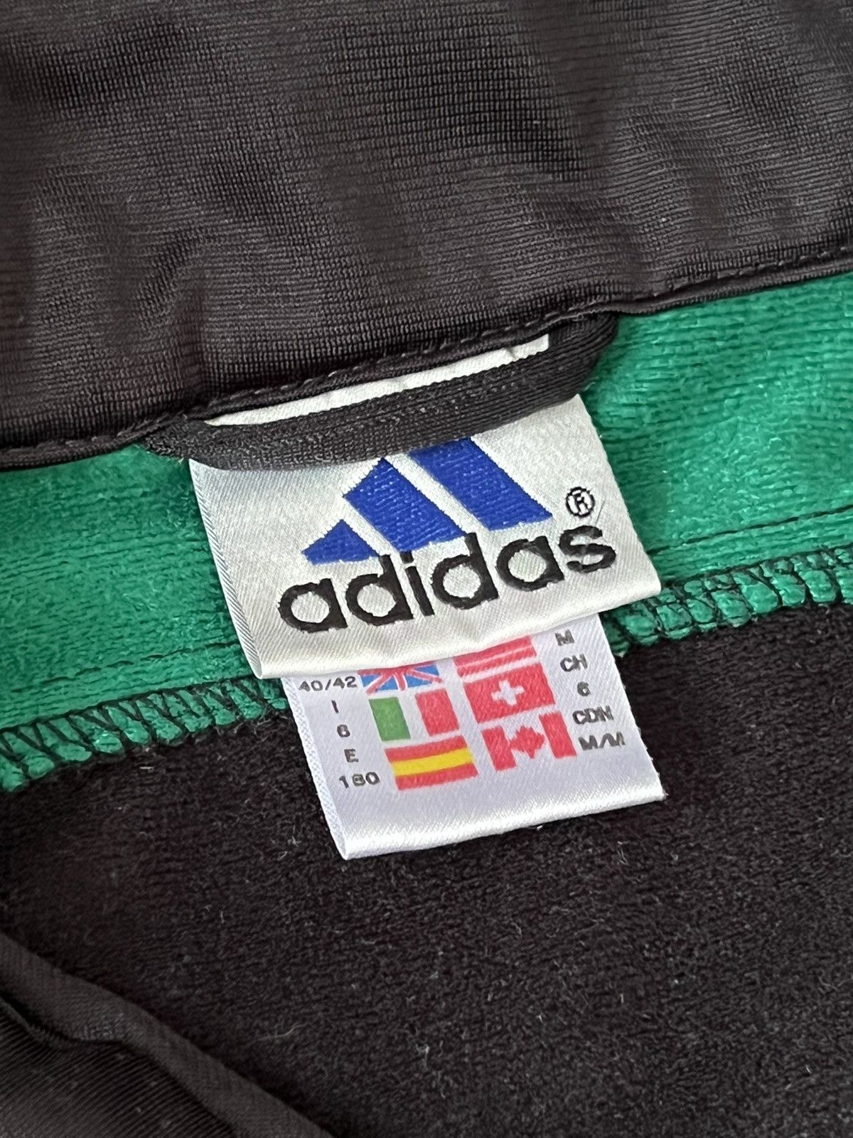 Adidas Adidas vintage track jacket big logo avant garde punk 90s Size US M / EU 48-50 / 2 - 6 Thumbnail
