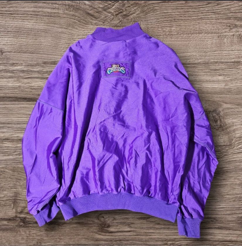 Vintage Vtg Hot Chillys Zip Pullover Jacket Size M Windbreaker USA Size M / US 6-8 / IT 42-44 - 6 Thumbnail